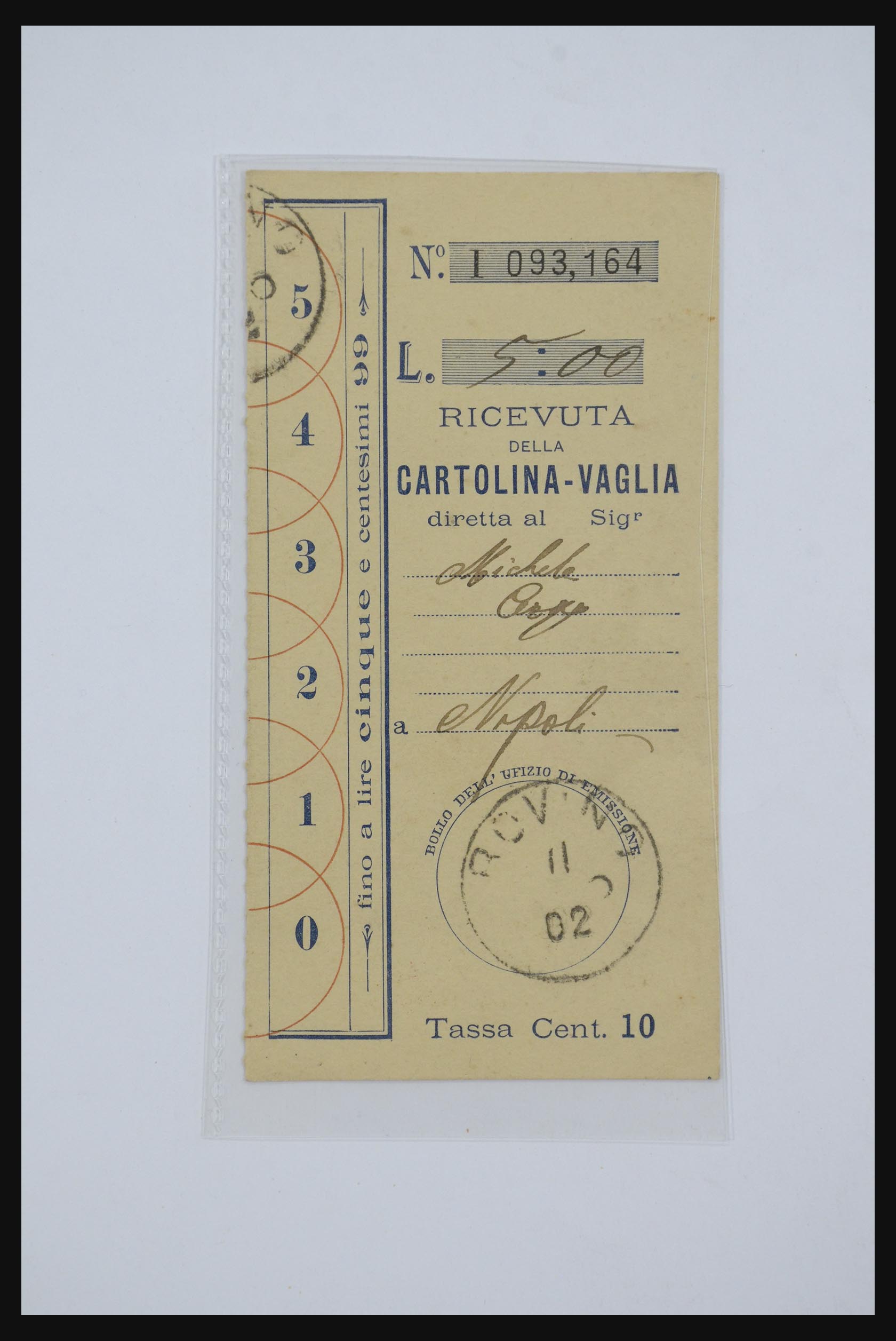 32243 041 - 32243 Italië postbewijskaarten 1892-1902.