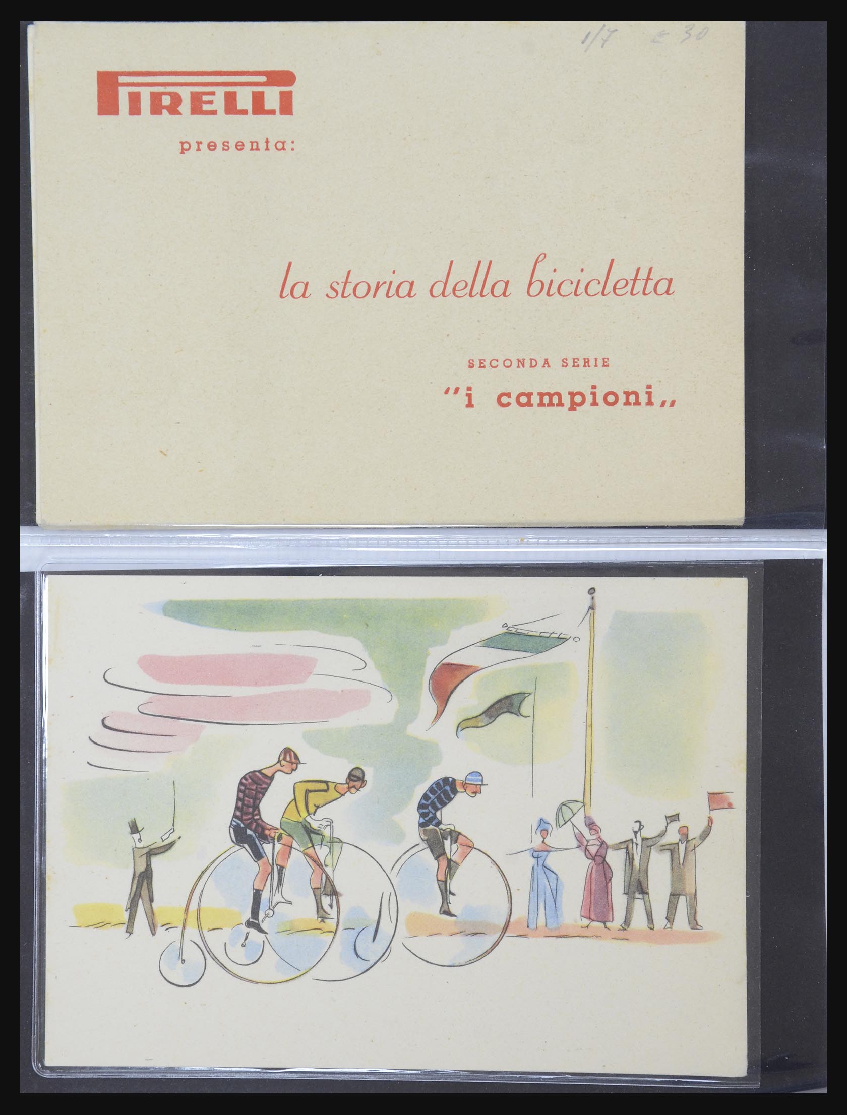 32246 020 - 32246 Italië voetbal, wielrennen, sport 1900-1988.