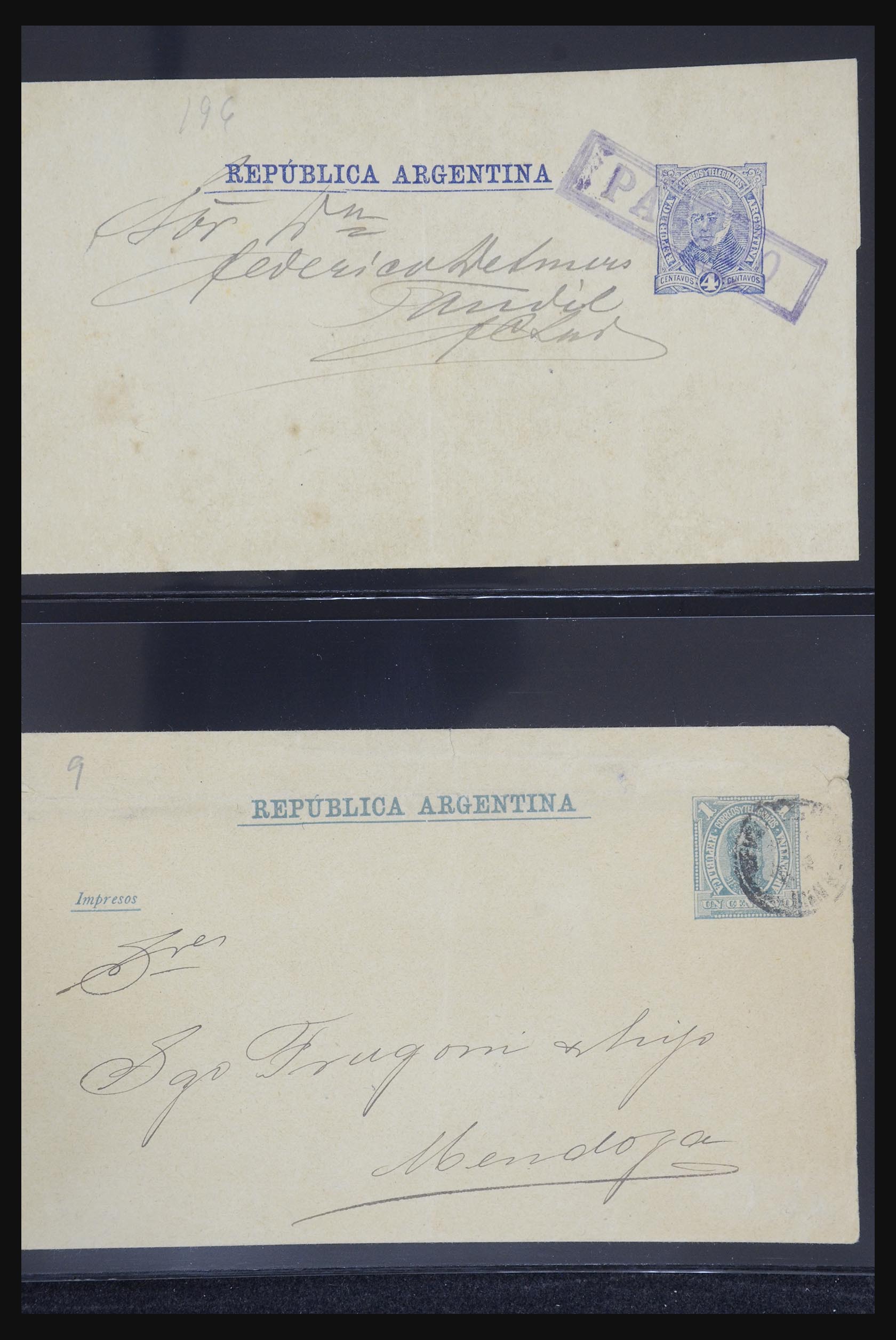 32251 0034 - 32251 Latijns Amerika brieven 1900-1980.
