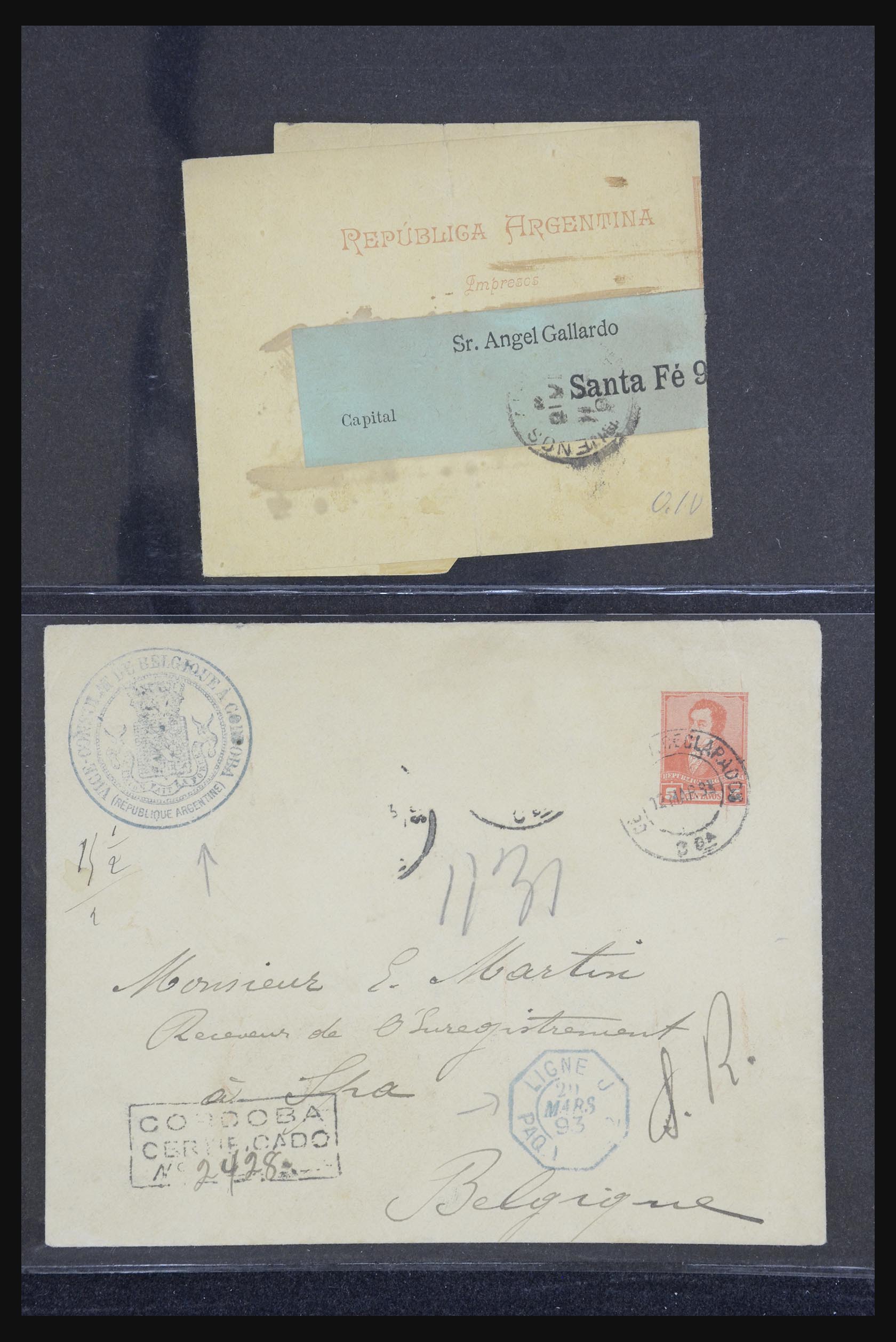 32251 0036 - 32251 Latijns Amerika brieven 1900-1980.