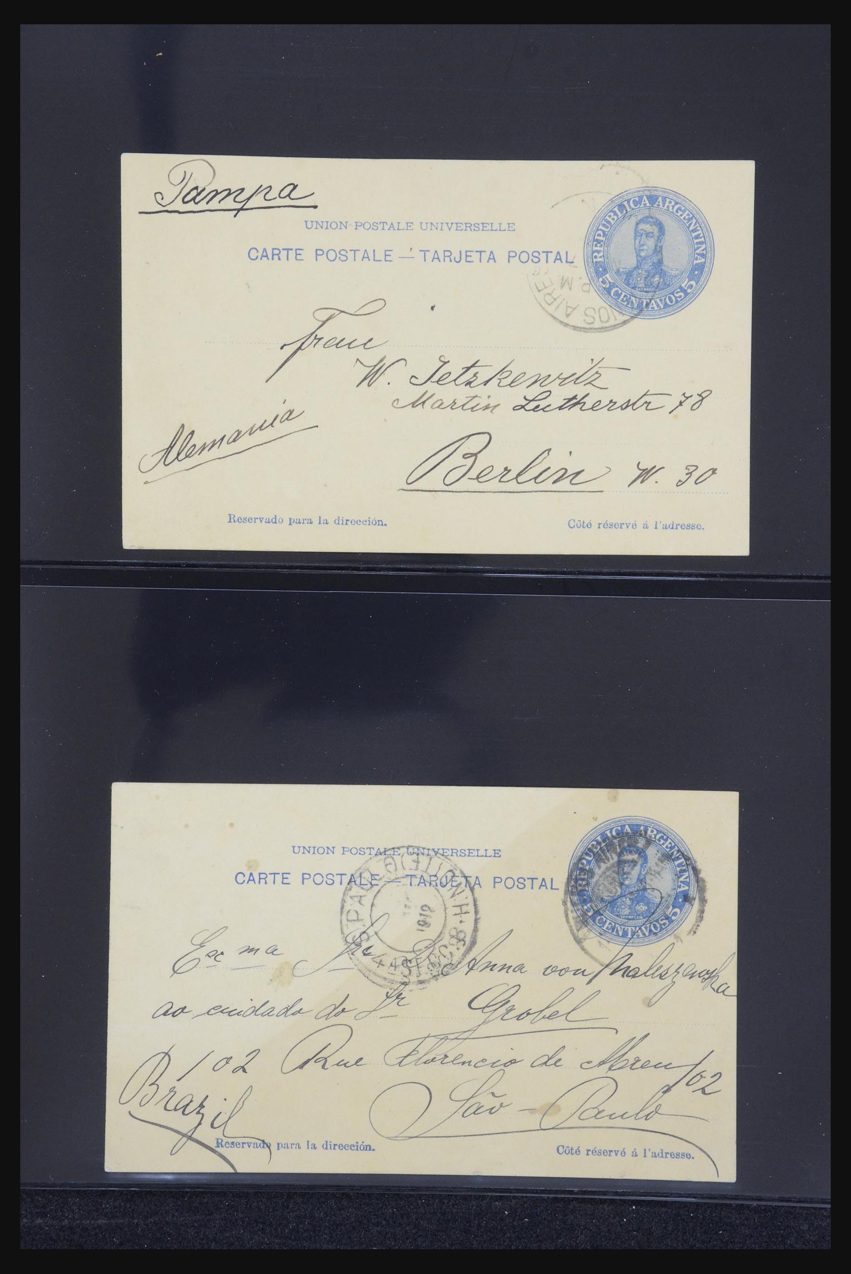 32251 0073 - 32251 Latijns Amerika brieven 1900-1980.