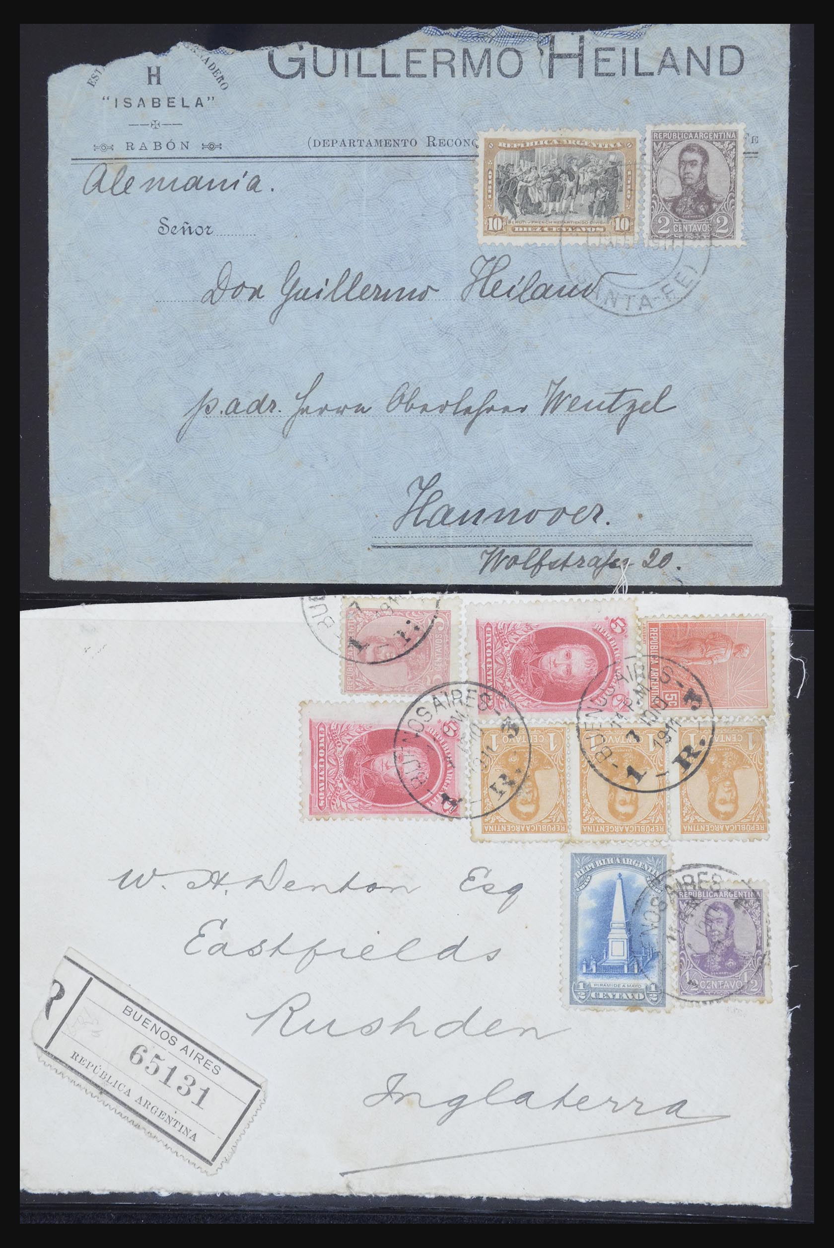 32251 0080 - 32251 Latijns Amerika brieven 1900-1980.