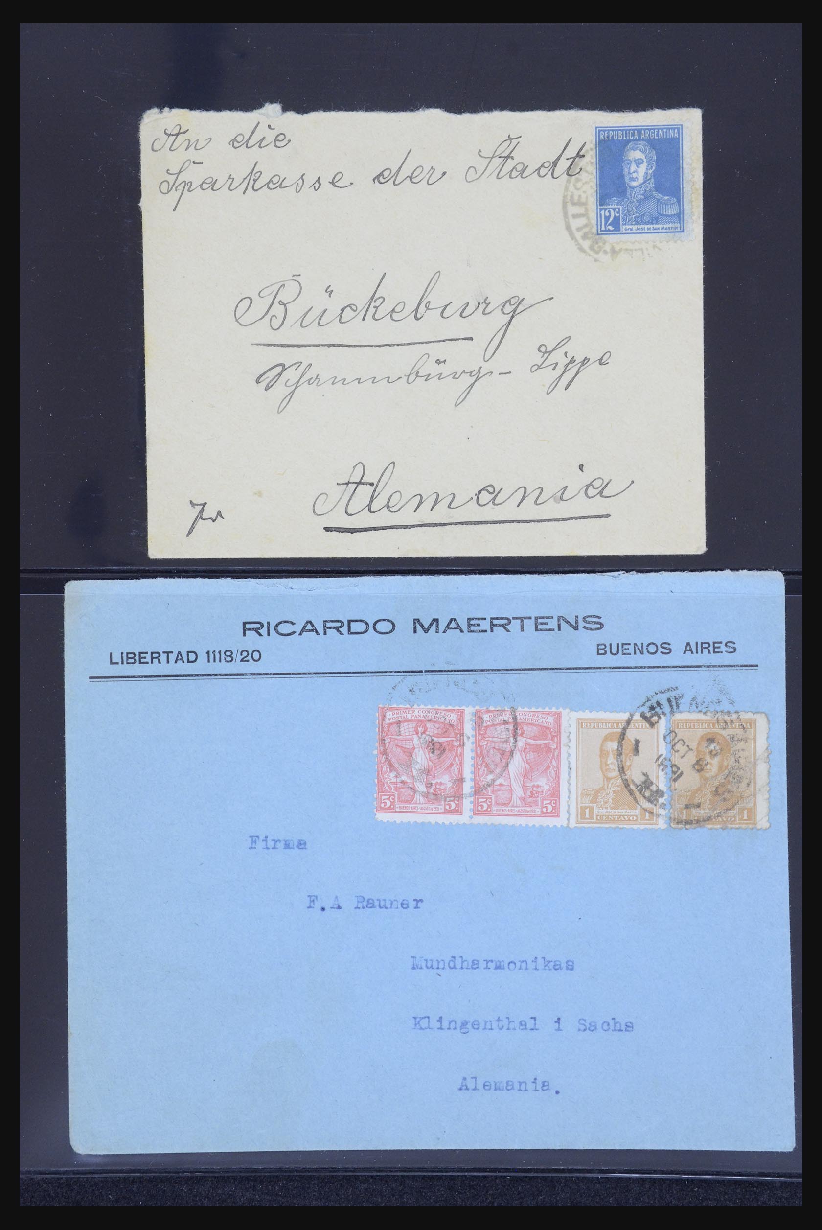 32251 0100 - 32251 Latijns Amerika brieven 1900-1980.