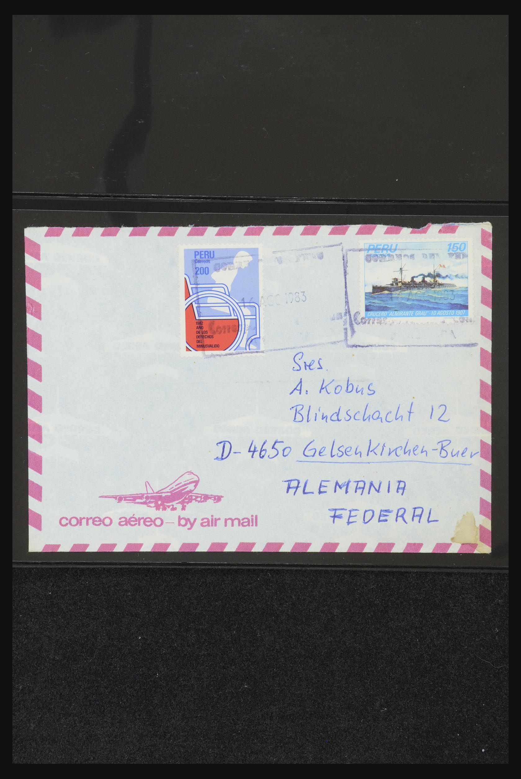 32251 2243 - 32251 Latijns Amerika brieven 1900-1980.