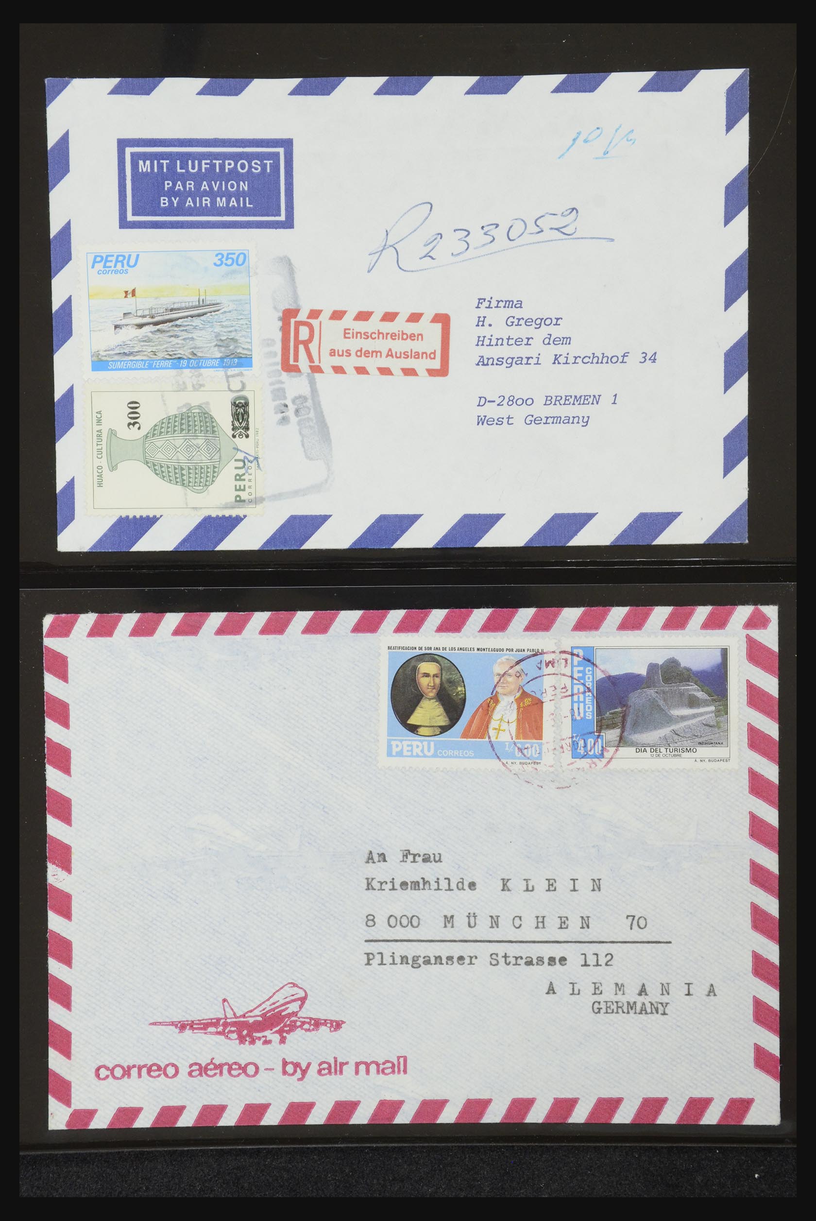 32251 2244 - 32251 Latijns Amerika brieven 1900-1980.