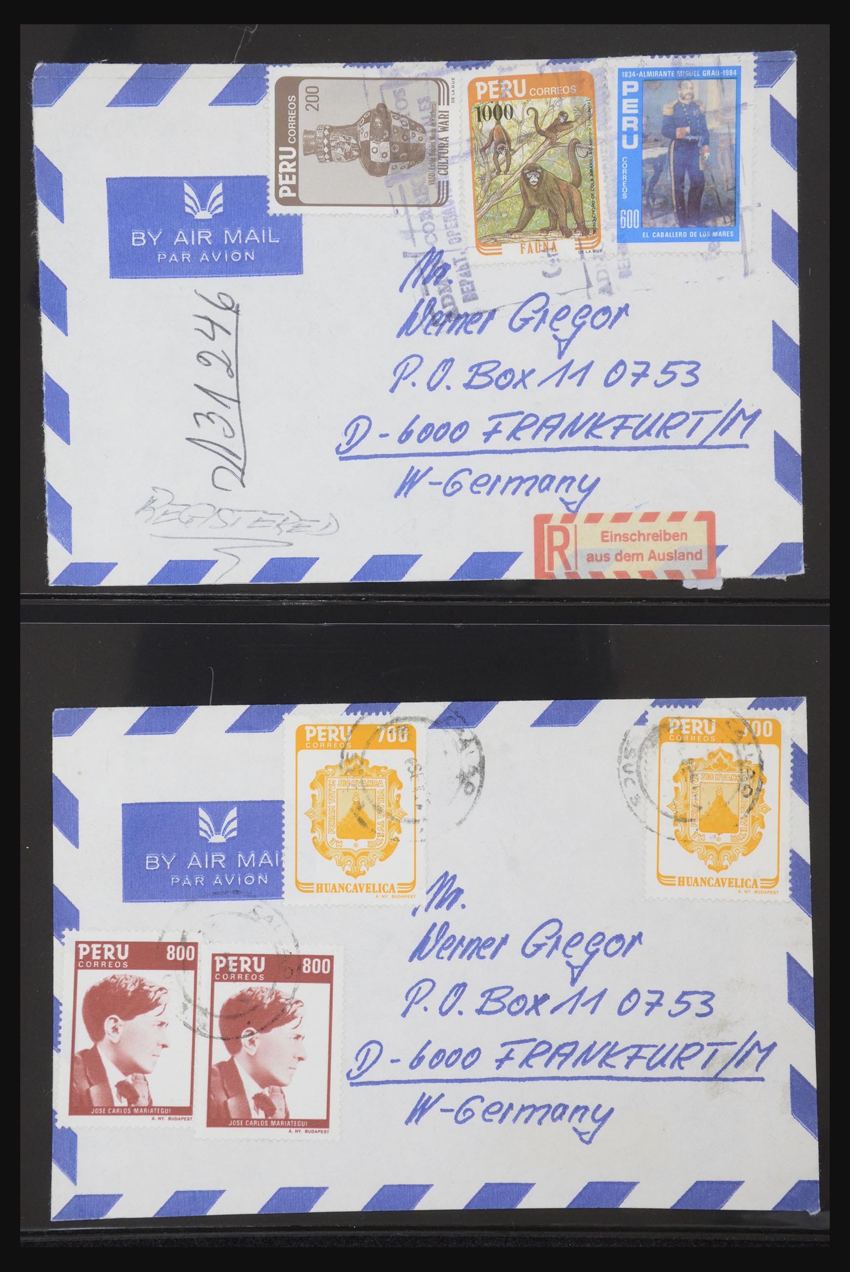 32251 2257 - 32251 Latijns Amerika brieven 1900-1980.