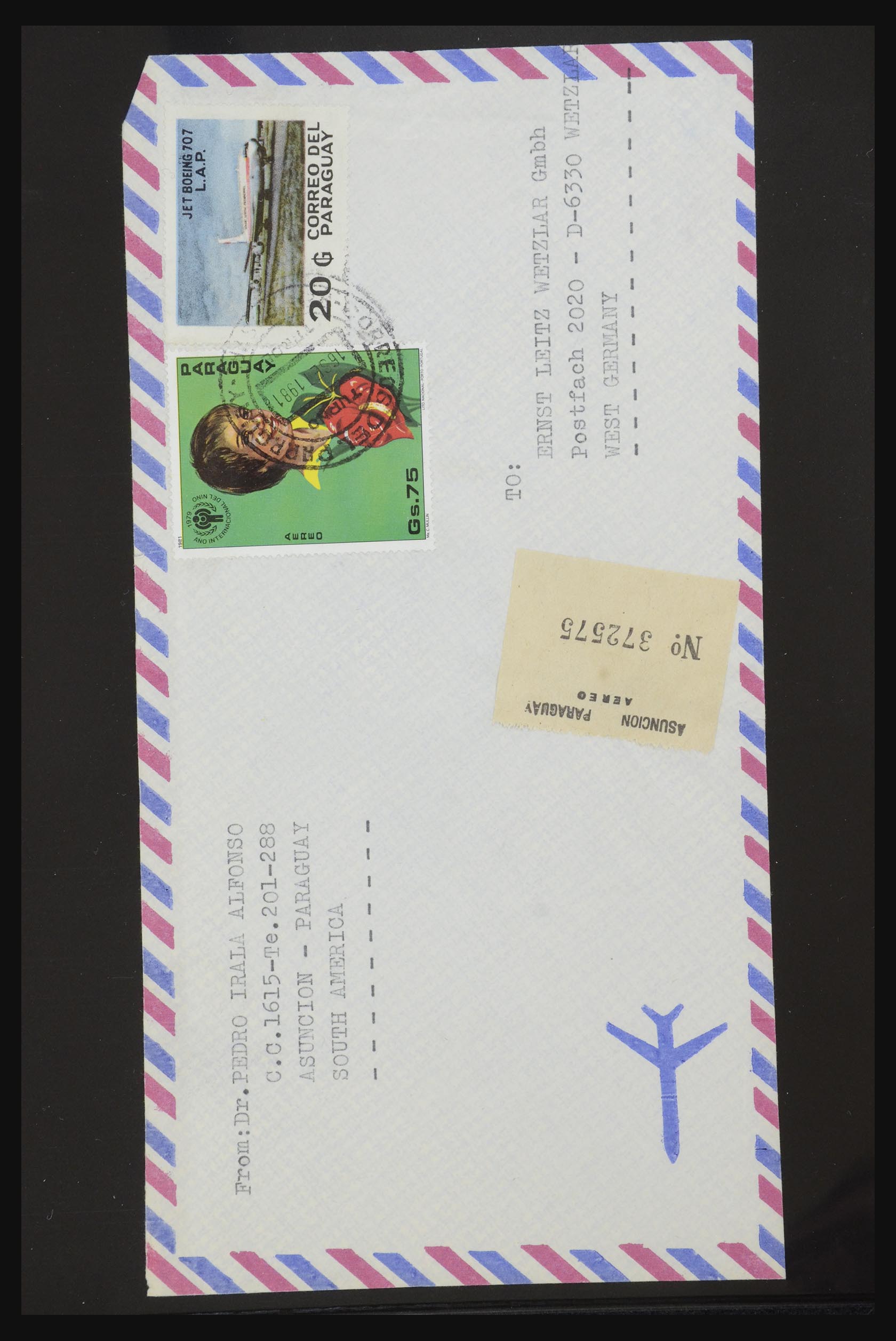 32251 2290 - 32251 Latijns Amerika brieven 1900-1980.