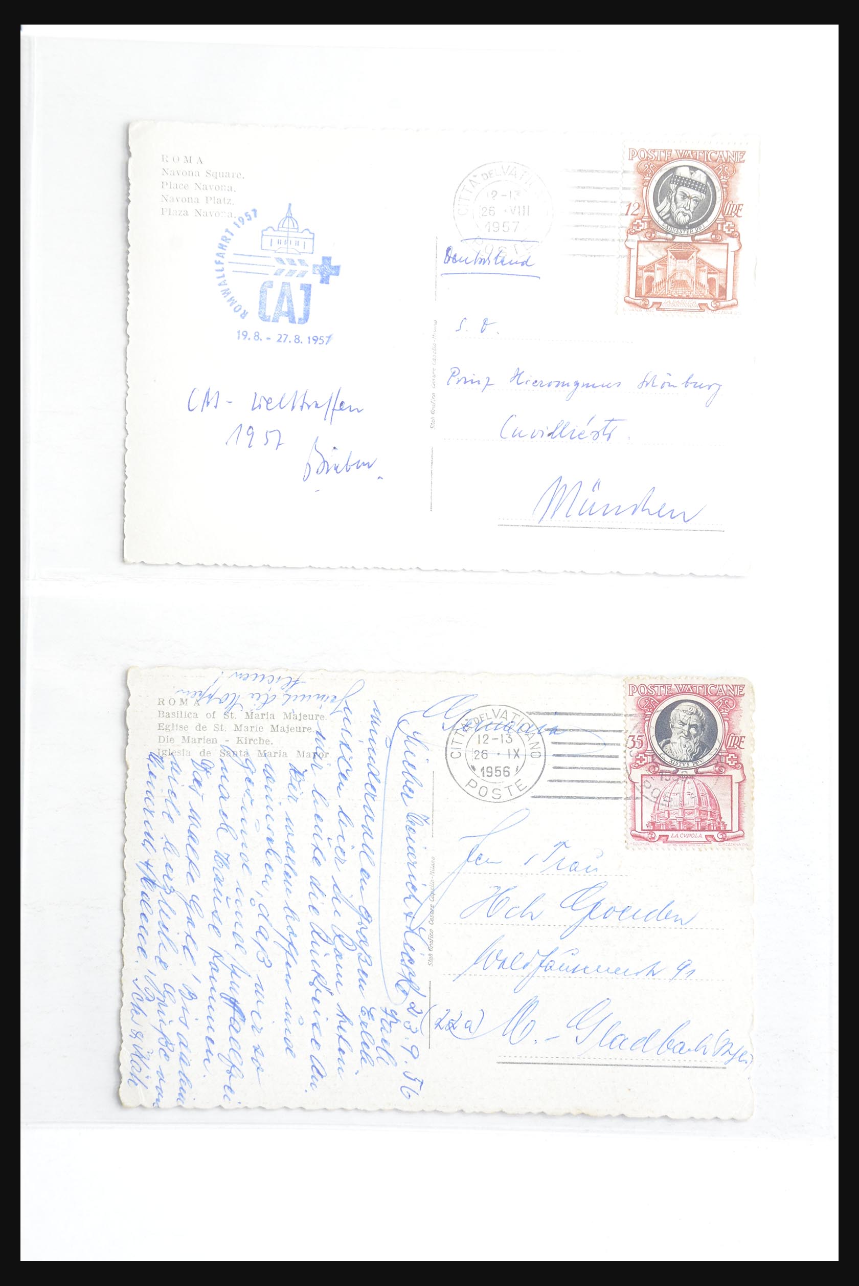 32252 0035 - 32252 Italië en gebieden brieven 1850-1960.