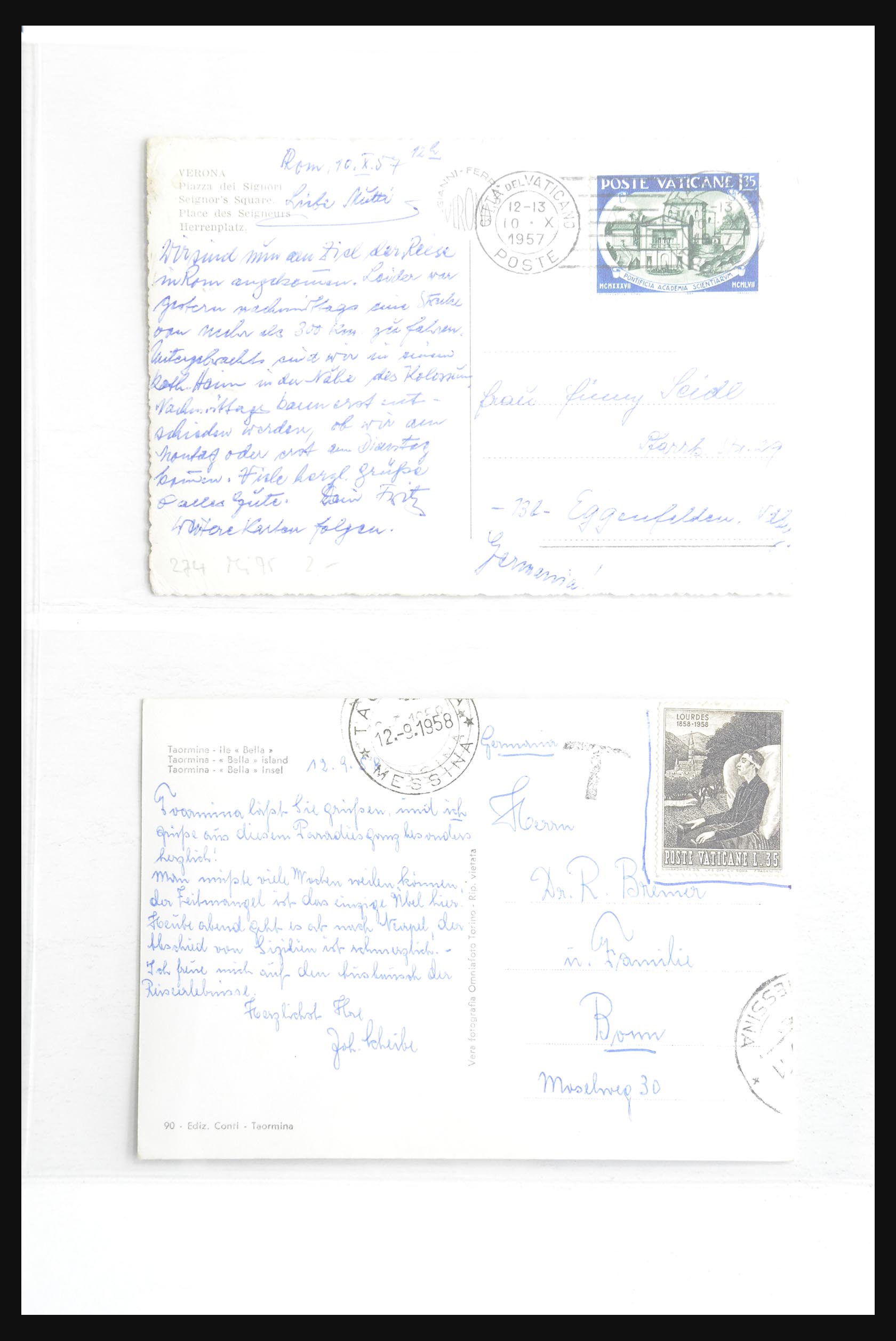 32252 0041 - 32252 Italië en gebieden brieven 1850-1960.