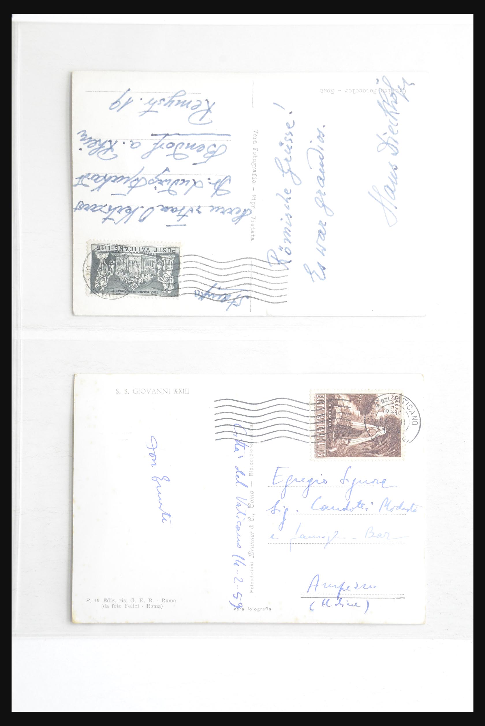 32252 0047 - 32252 Italië en gebieden brieven 1850-1960.