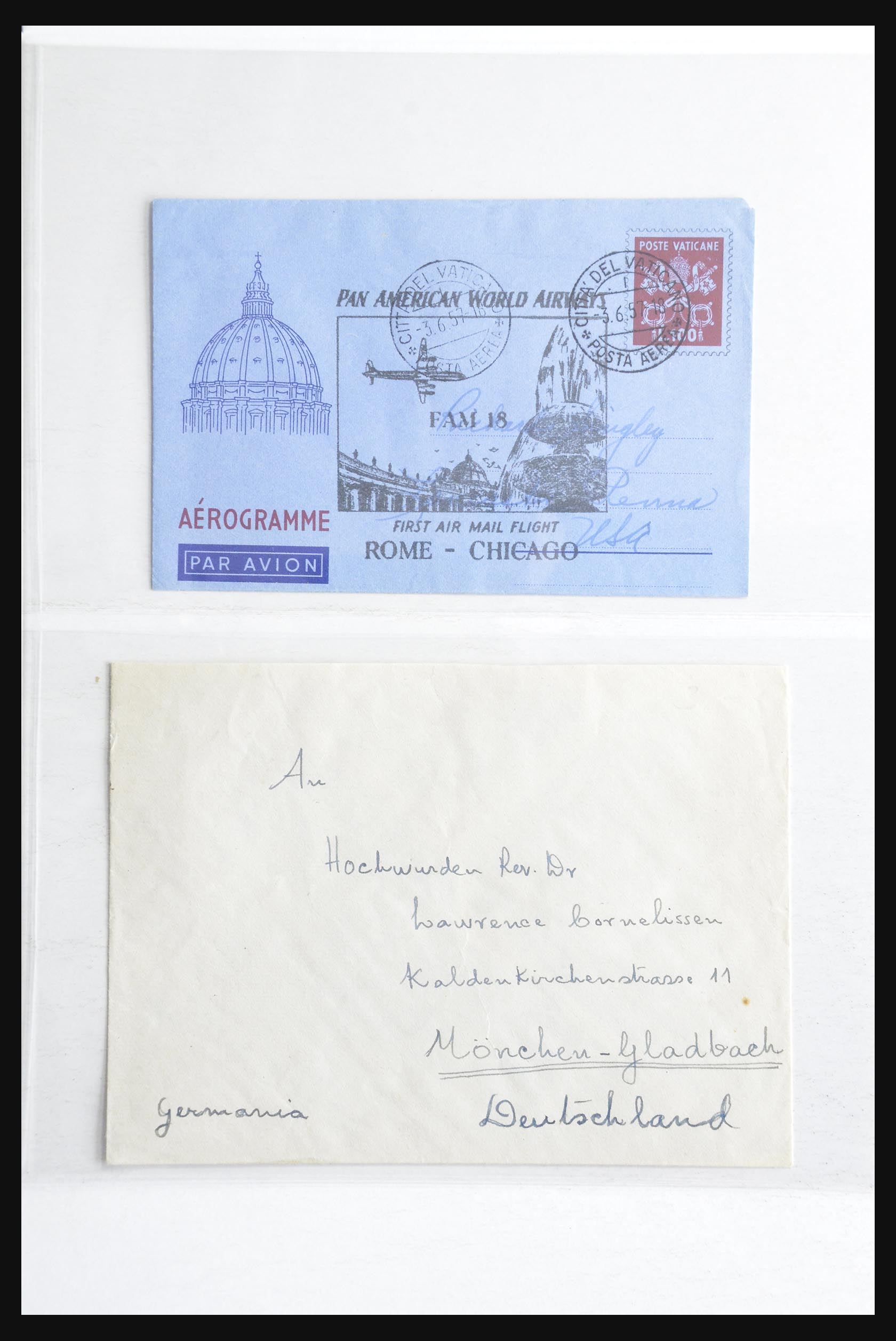 32252 0057 - 32252 Italië en gebieden brieven 1850-1960.