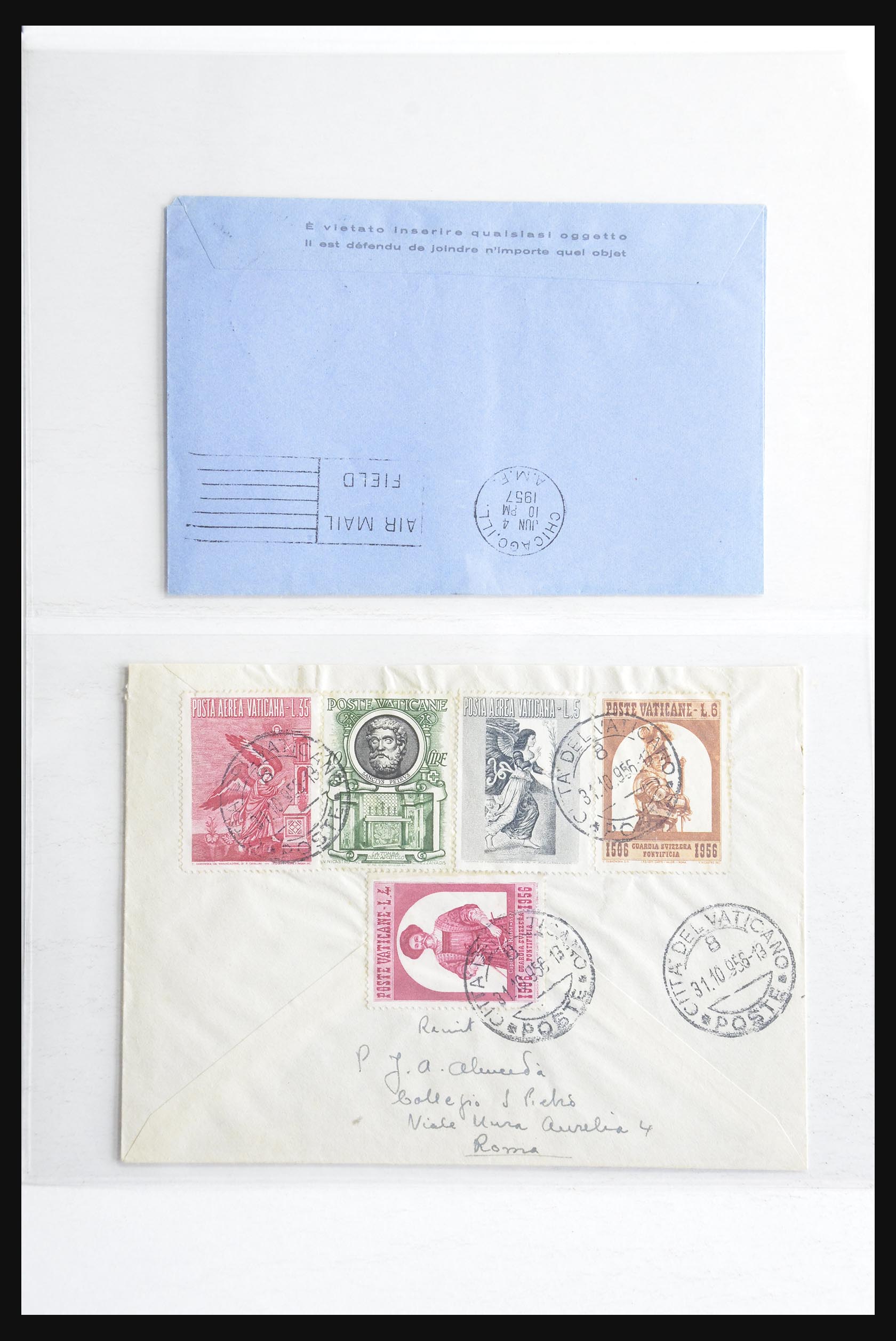 32252 0058 - 32252 Italië en gebieden brieven 1850-1960.