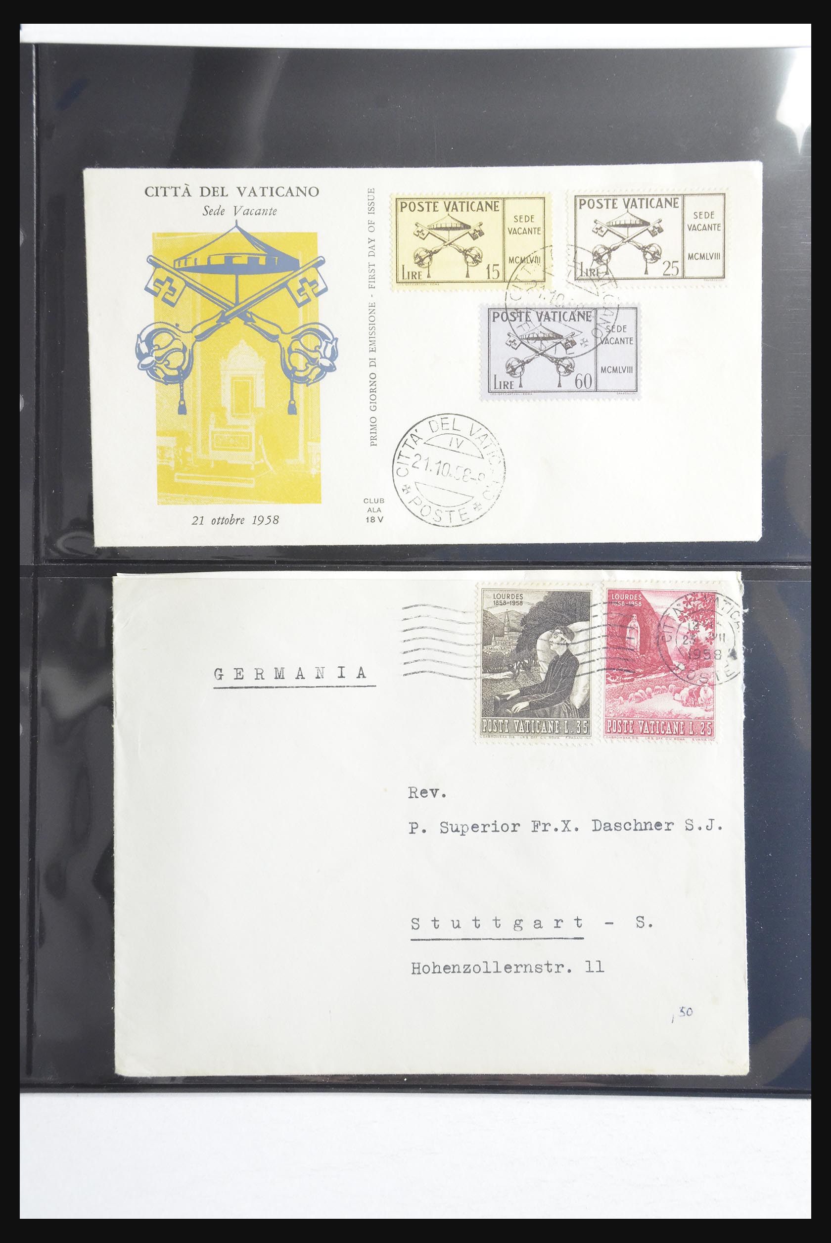 32252 0061 - 32252 Italië en gebieden brieven 1850-1960.