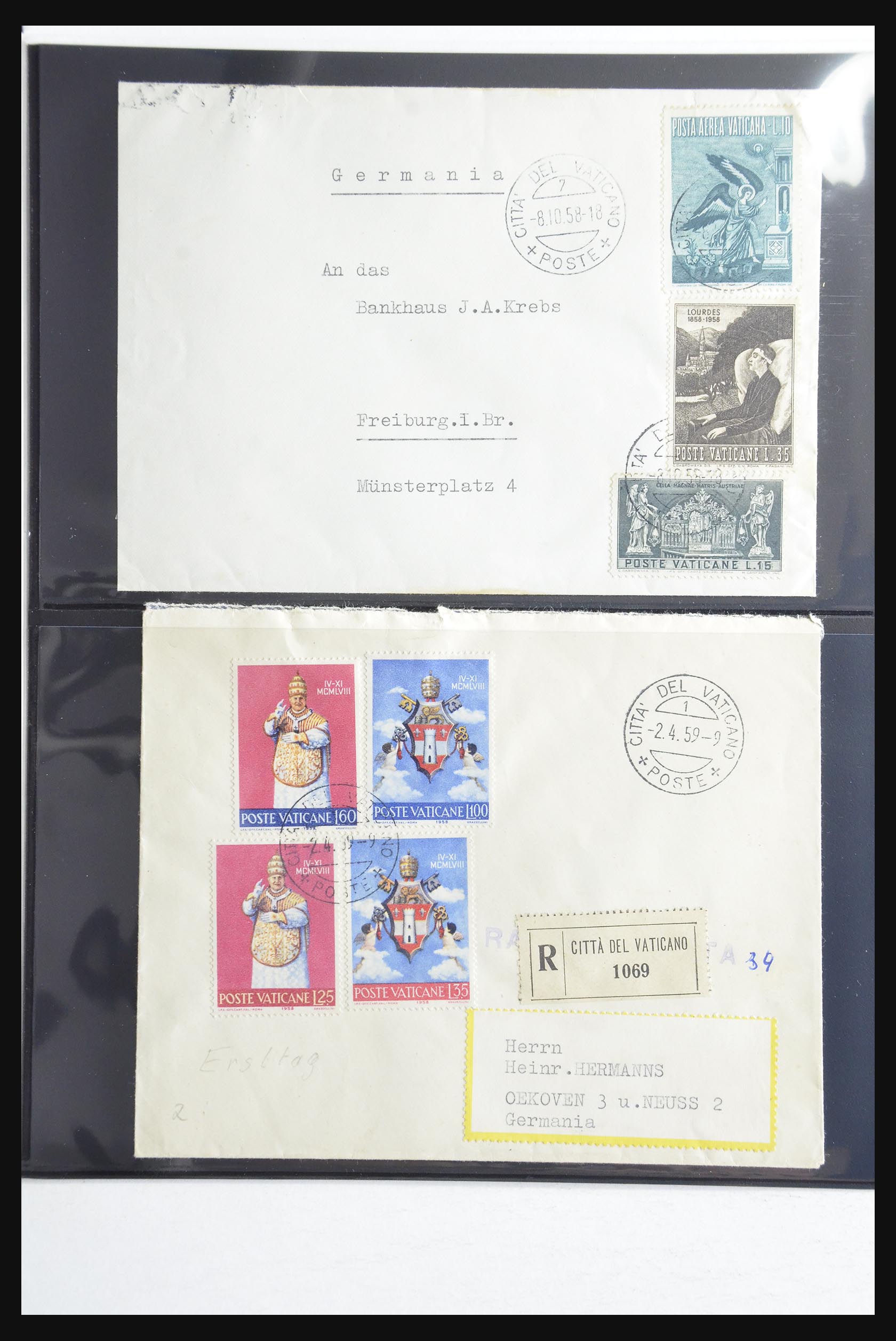 32252 0076 - 32252 Italië en gebieden brieven 1850-1960.