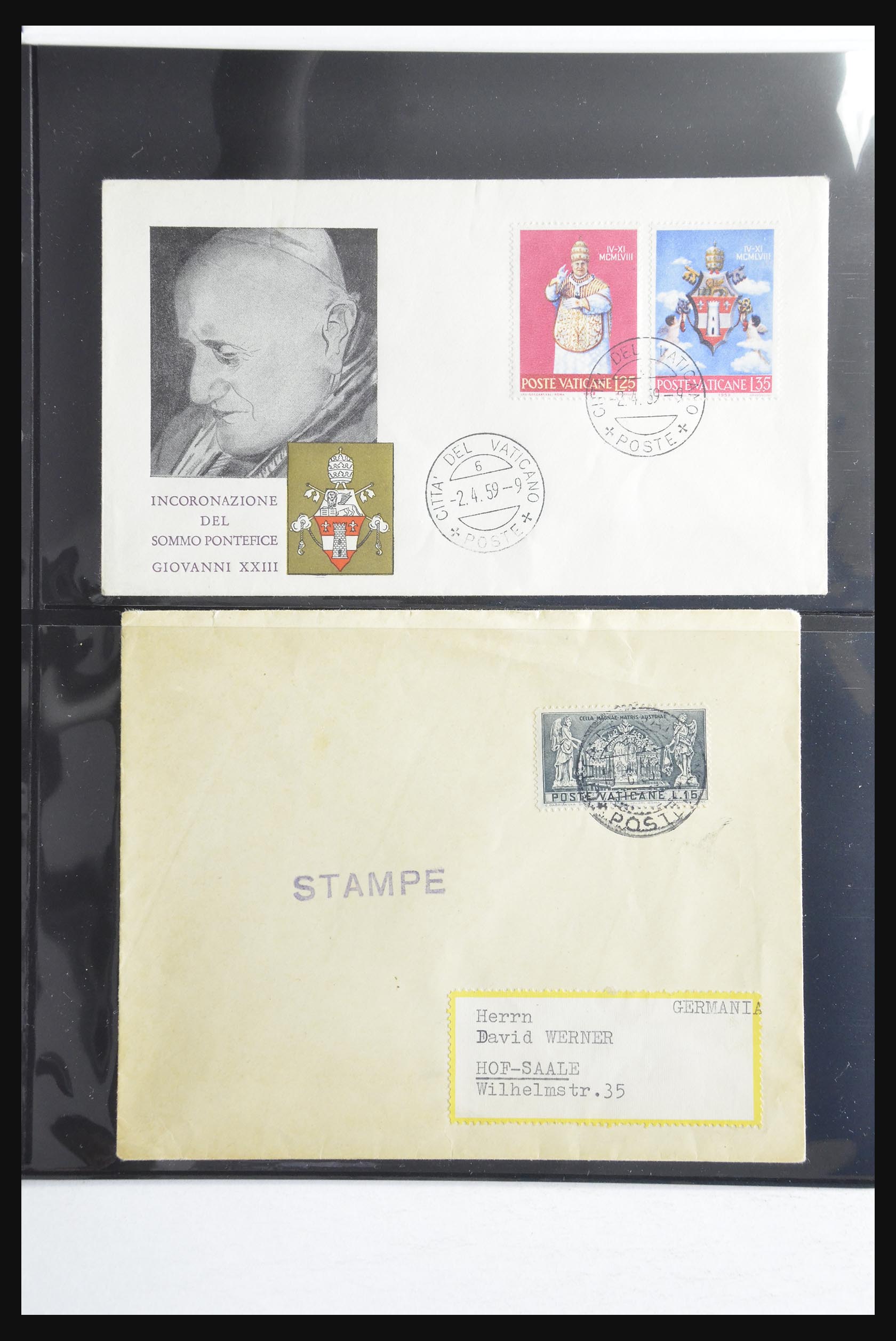 32252 0079 - 32252 Italië en gebieden brieven 1850-1960.