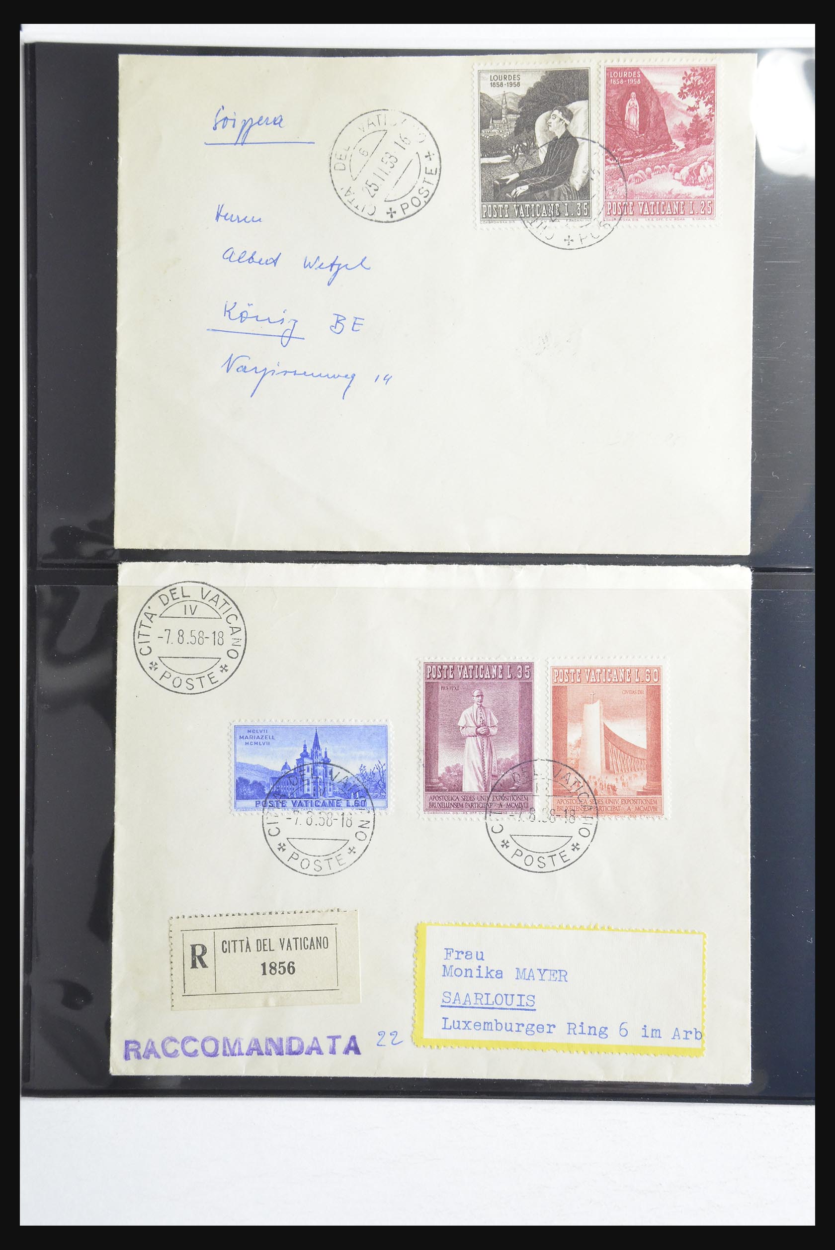 32252 0080 - 32252 Italië en gebieden brieven 1850-1960.