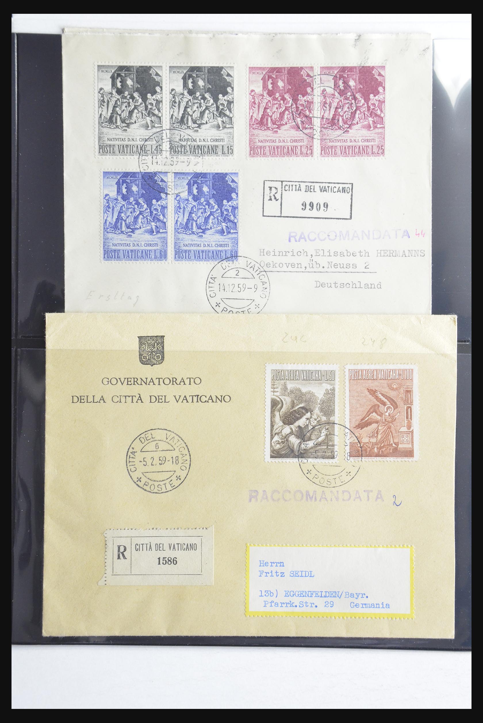 32252 0083 - 32252 Italië en gebieden brieven 1850-1960.