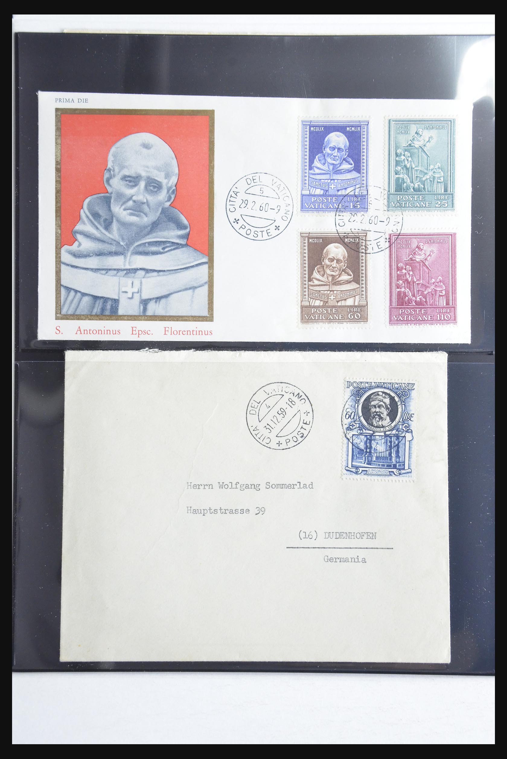 32252 0086 - 32252 Italië en gebieden brieven 1850-1960.