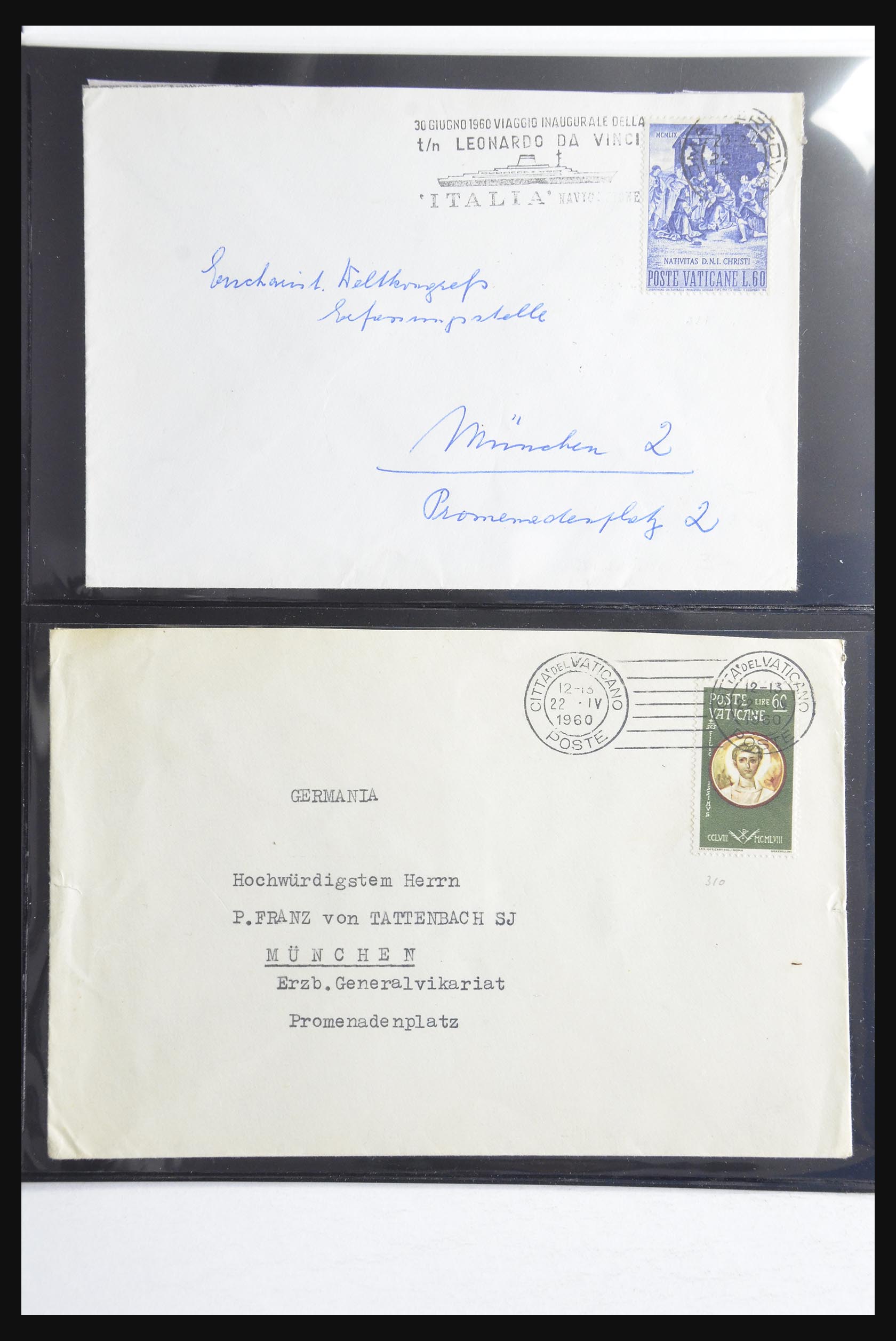 32252 0088 - 32252 Italië en gebieden brieven 1850-1960.