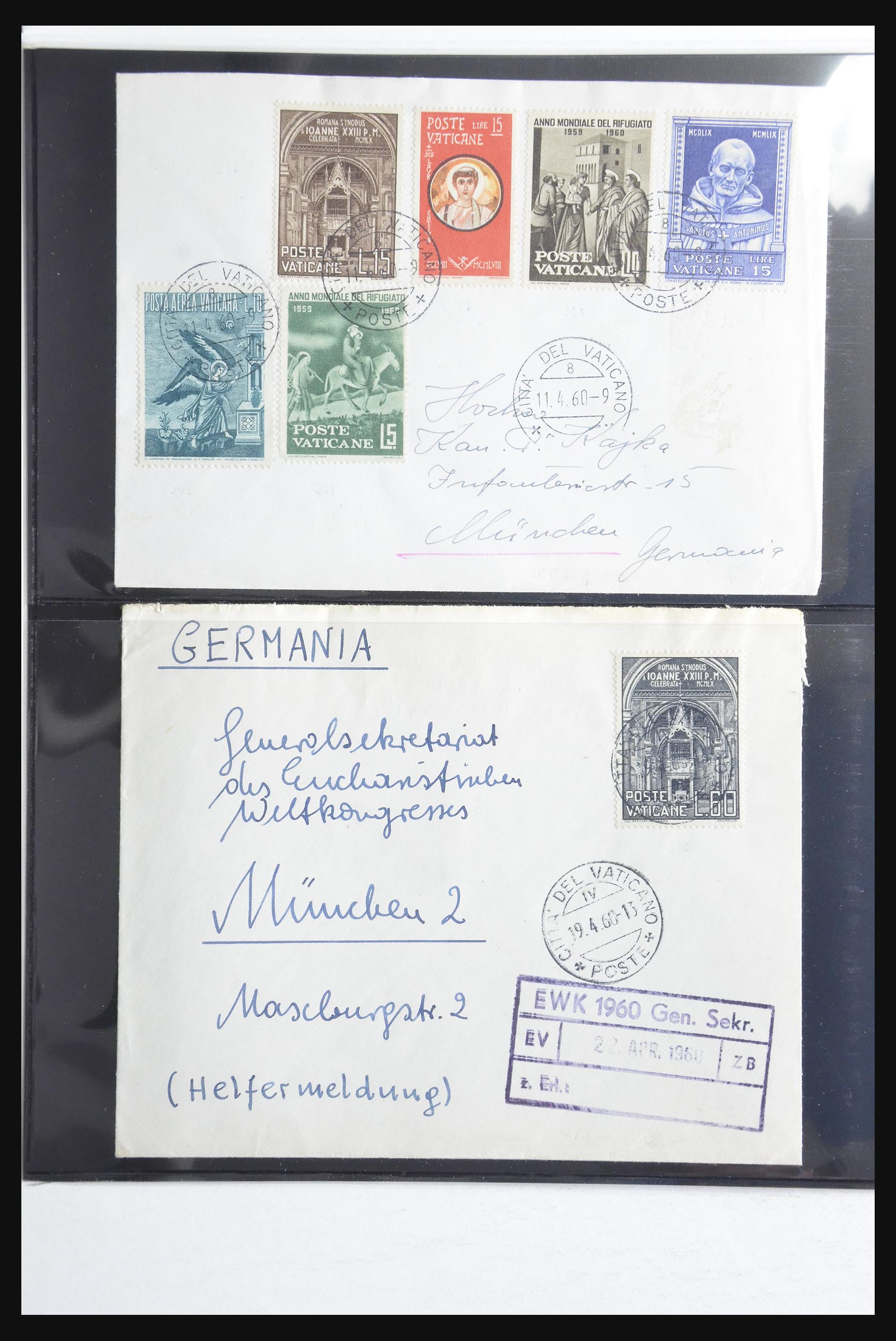 32252 0089 - 32252 Italië en gebieden brieven 1850-1960.