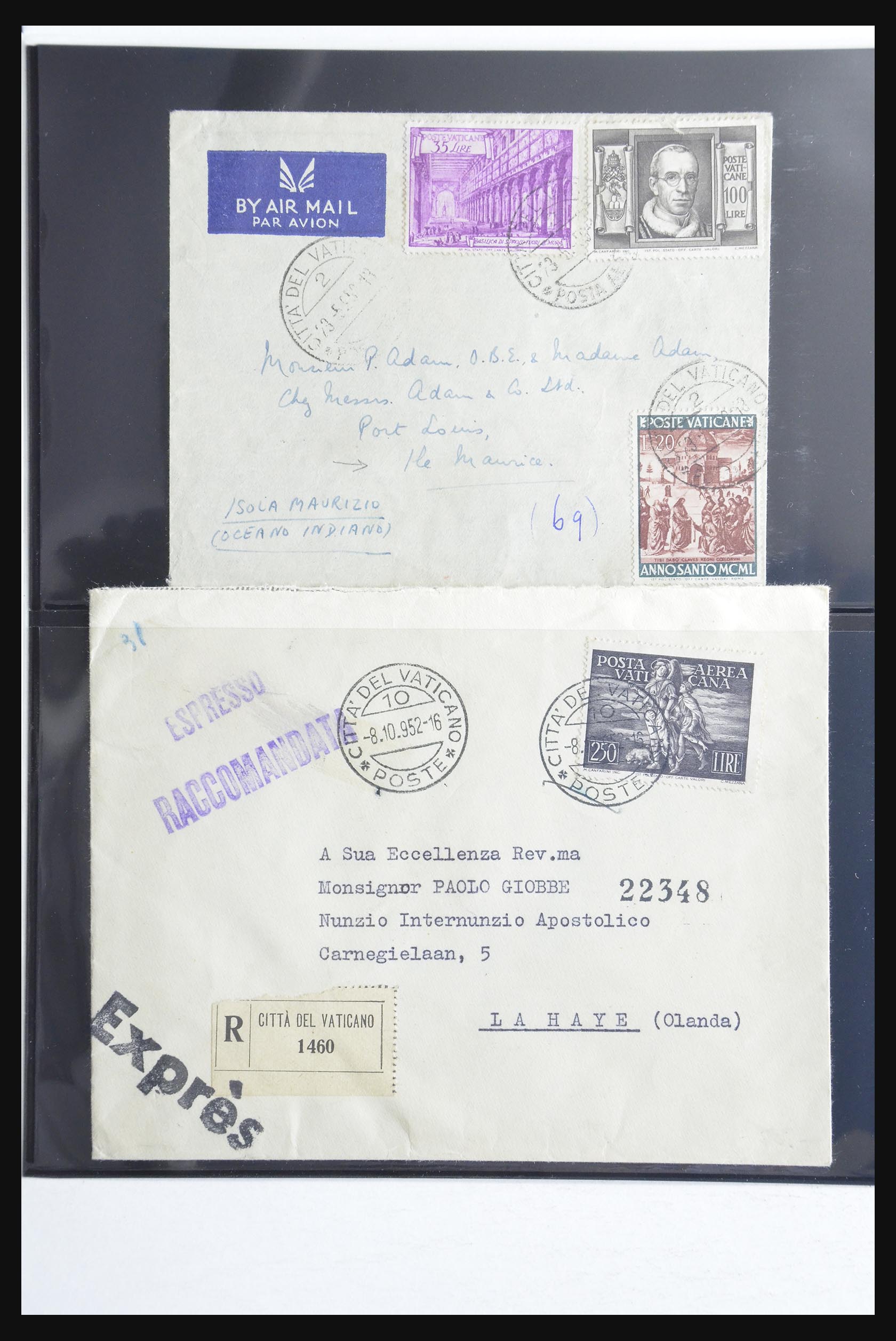 32252 6462 - 32252 Italië en gebieden brieven 1850-1960.