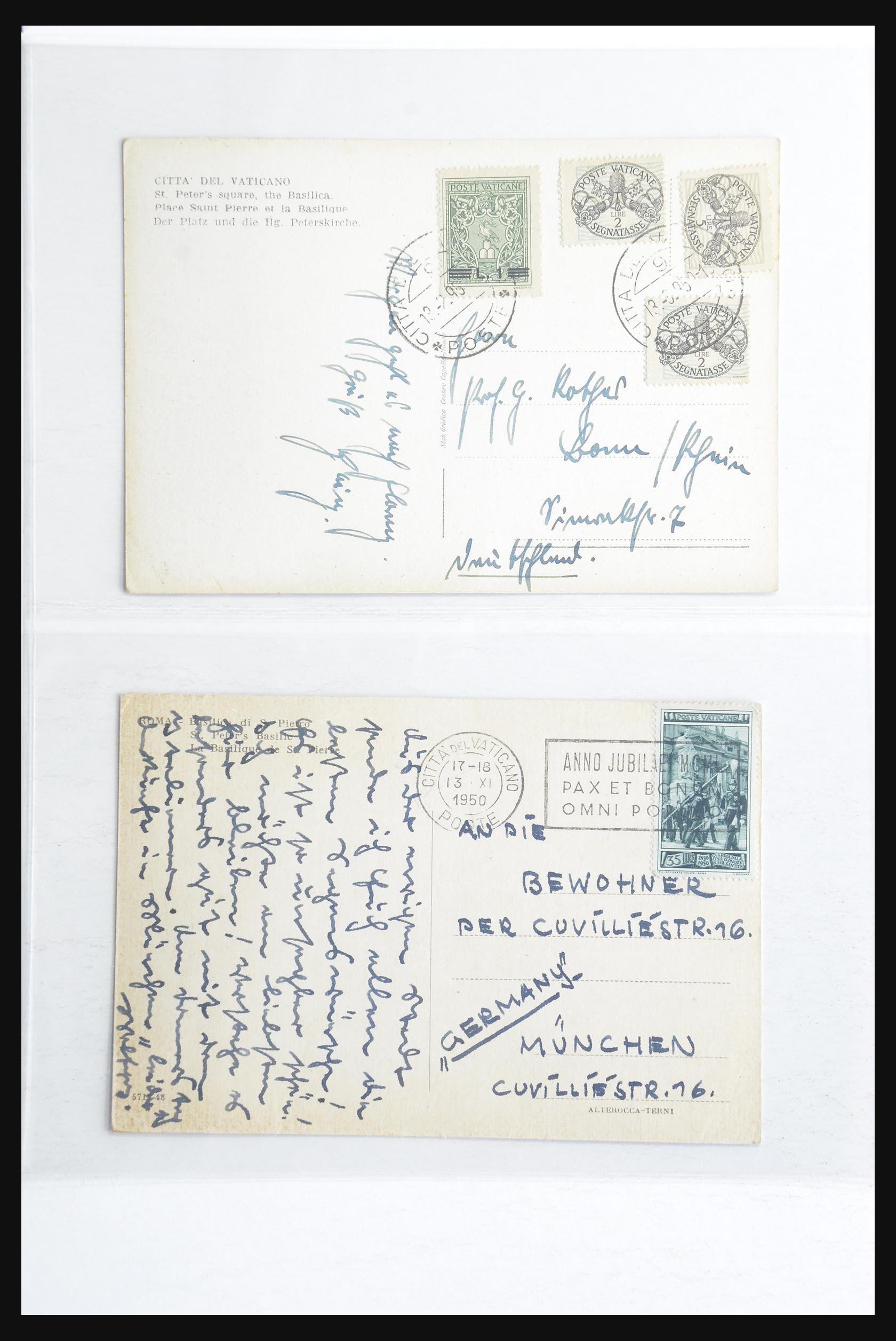32252 6469 - 32252 Italië en gebieden brieven 1850-1960.