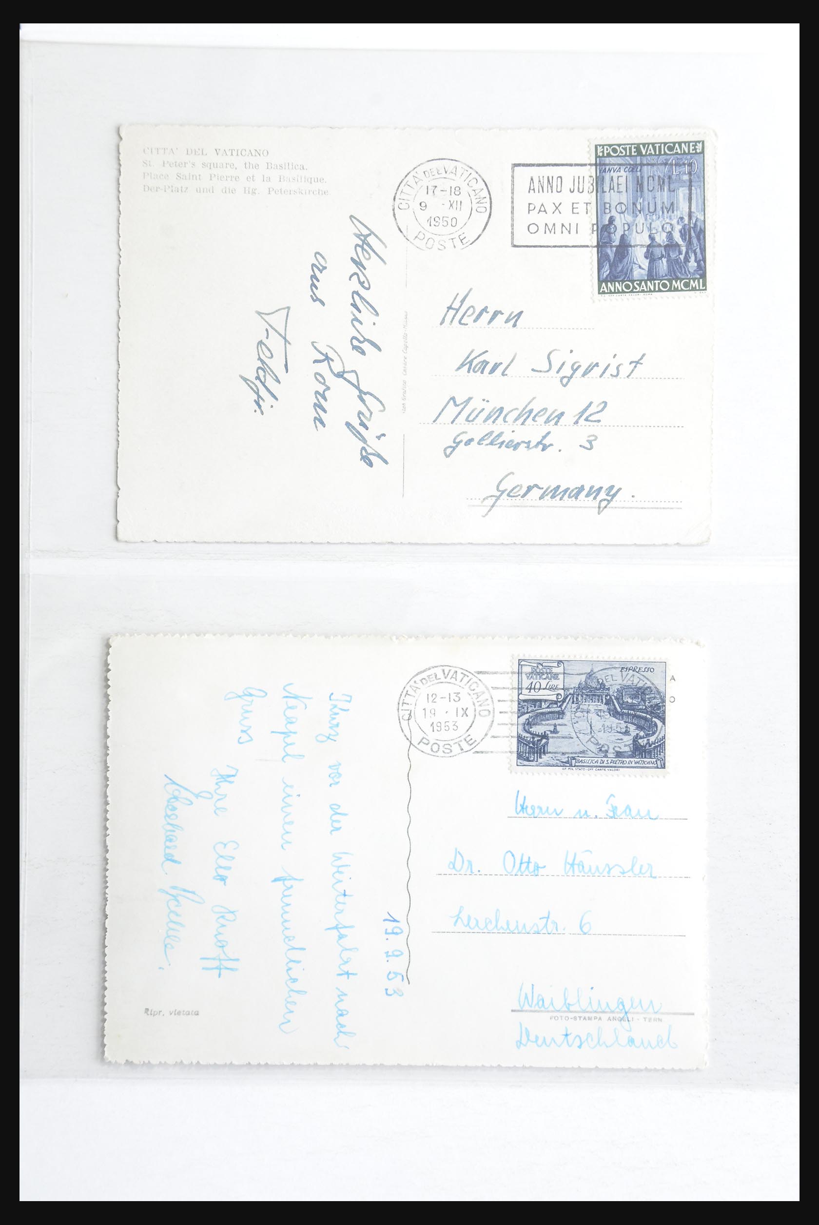 32252 6471 - 32252 Italië en gebieden brieven 1850-1960.