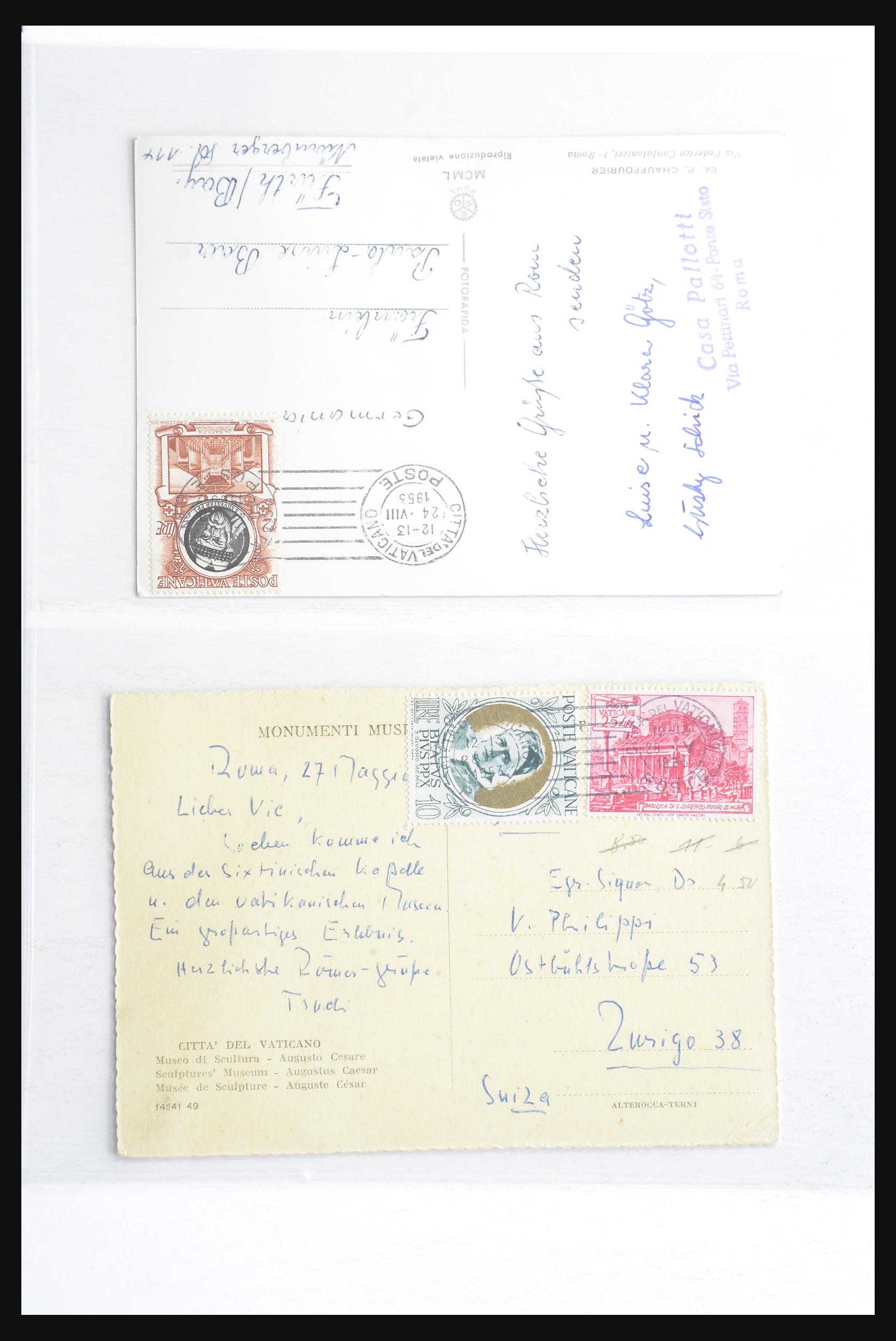 32252 6483 - 32252 Italië en gebieden brieven 1850-1960.