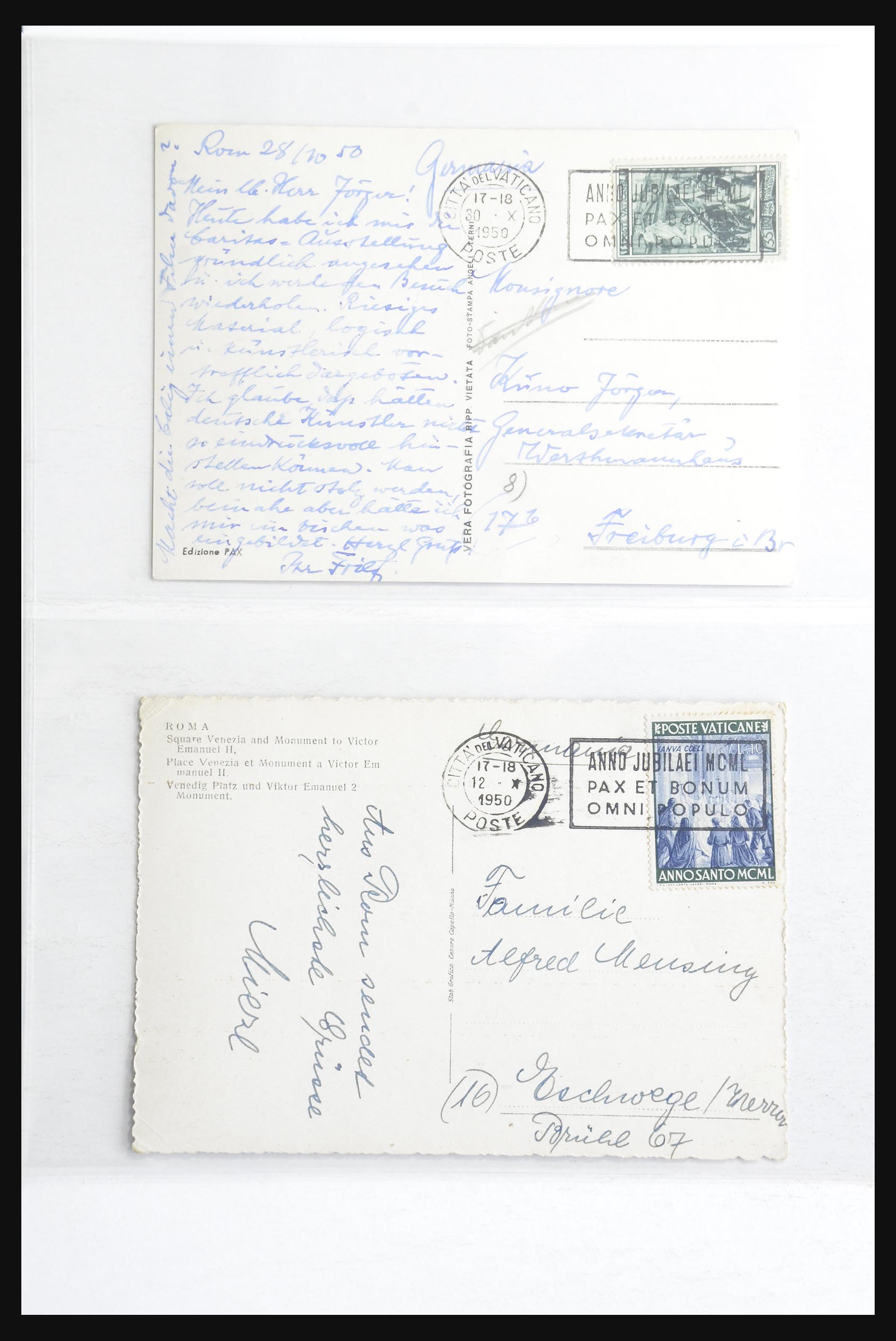 32252 6497 - 32252 Italië en gebieden brieven 1850-1960.
