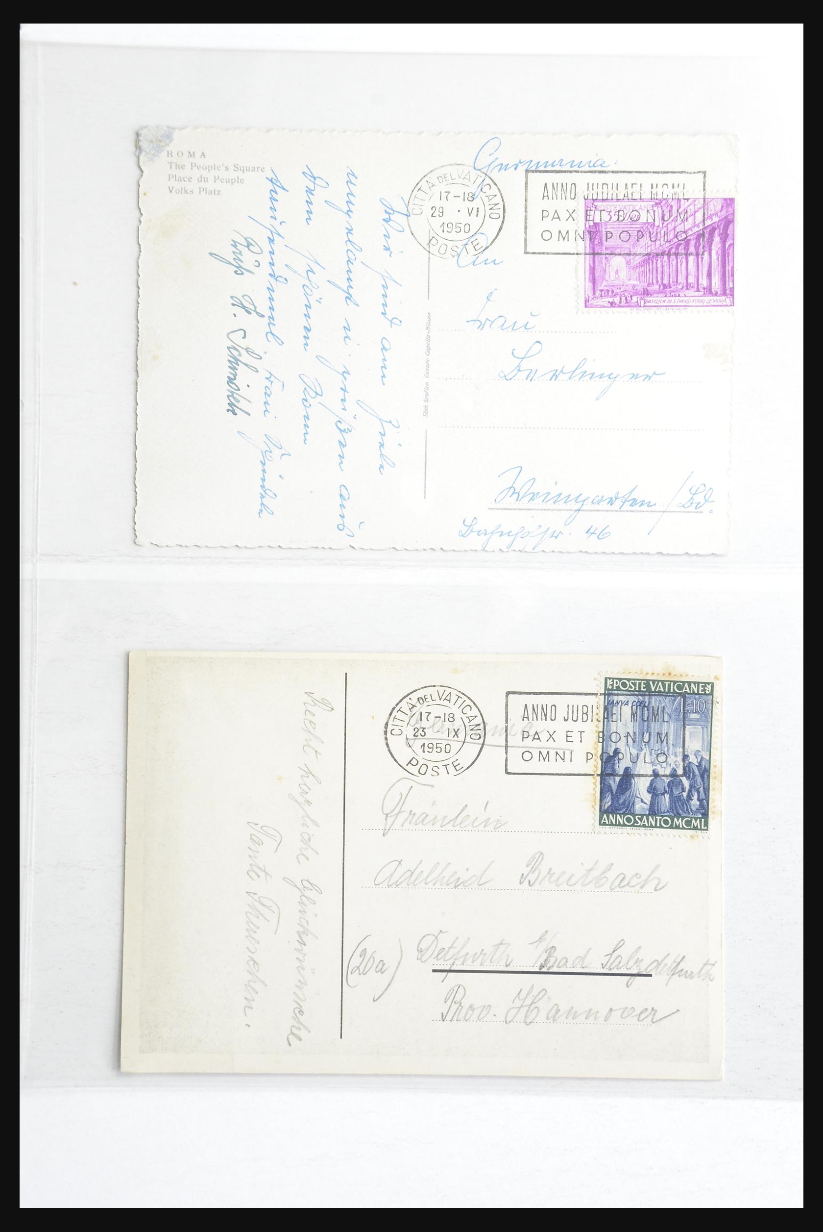 32252 6505 - 32252 Italië en gebieden brieven 1850-1960.
