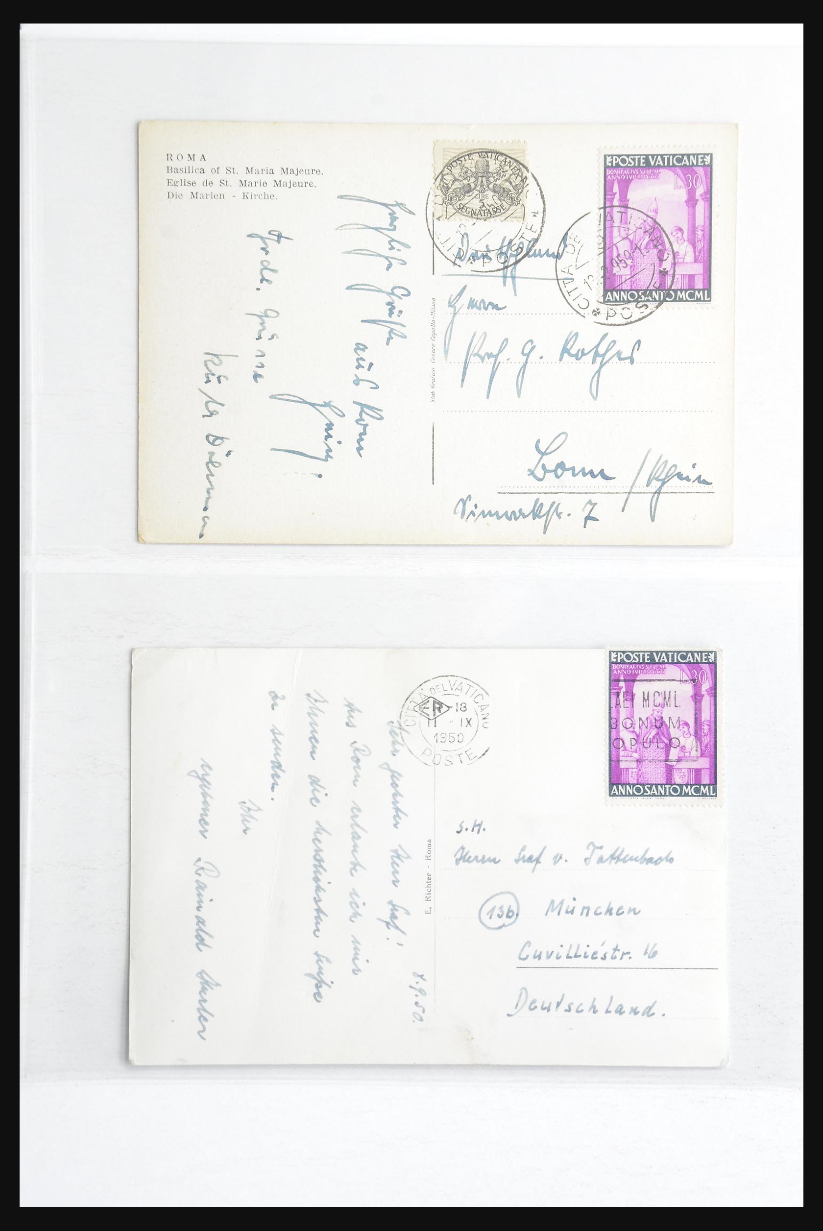 32252 6507 - 32252 Italië en gebieden brieven 1850-1960.