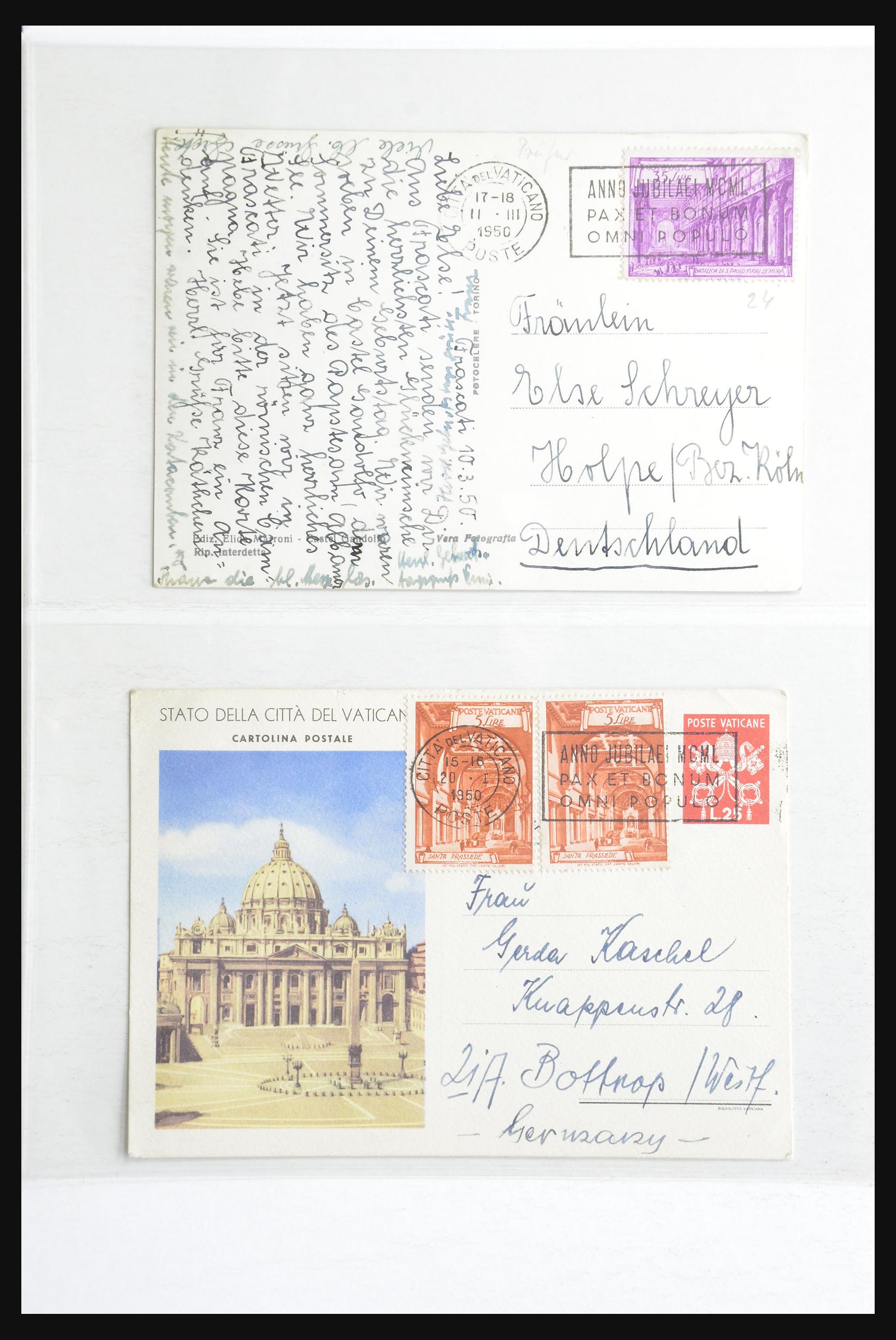 32252 6509 - 32252 Italië en gebieden brieven 1850-1960.