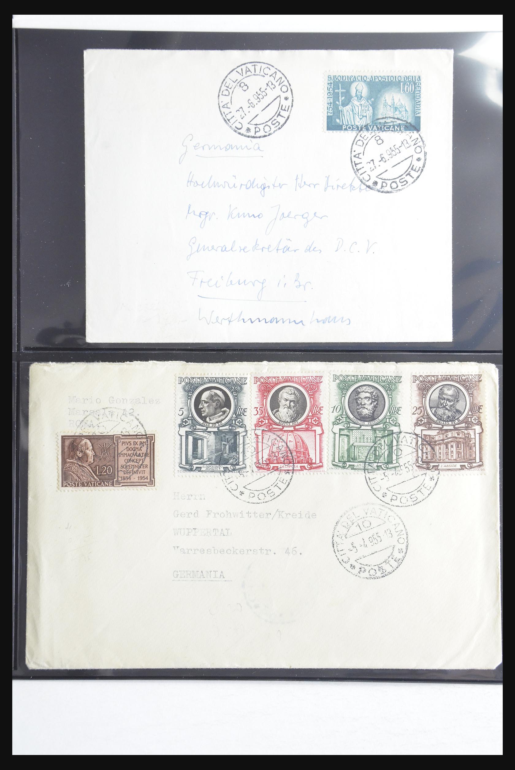 32252 6525 - 32252 Italië en gebieden brieven 1850-1960.