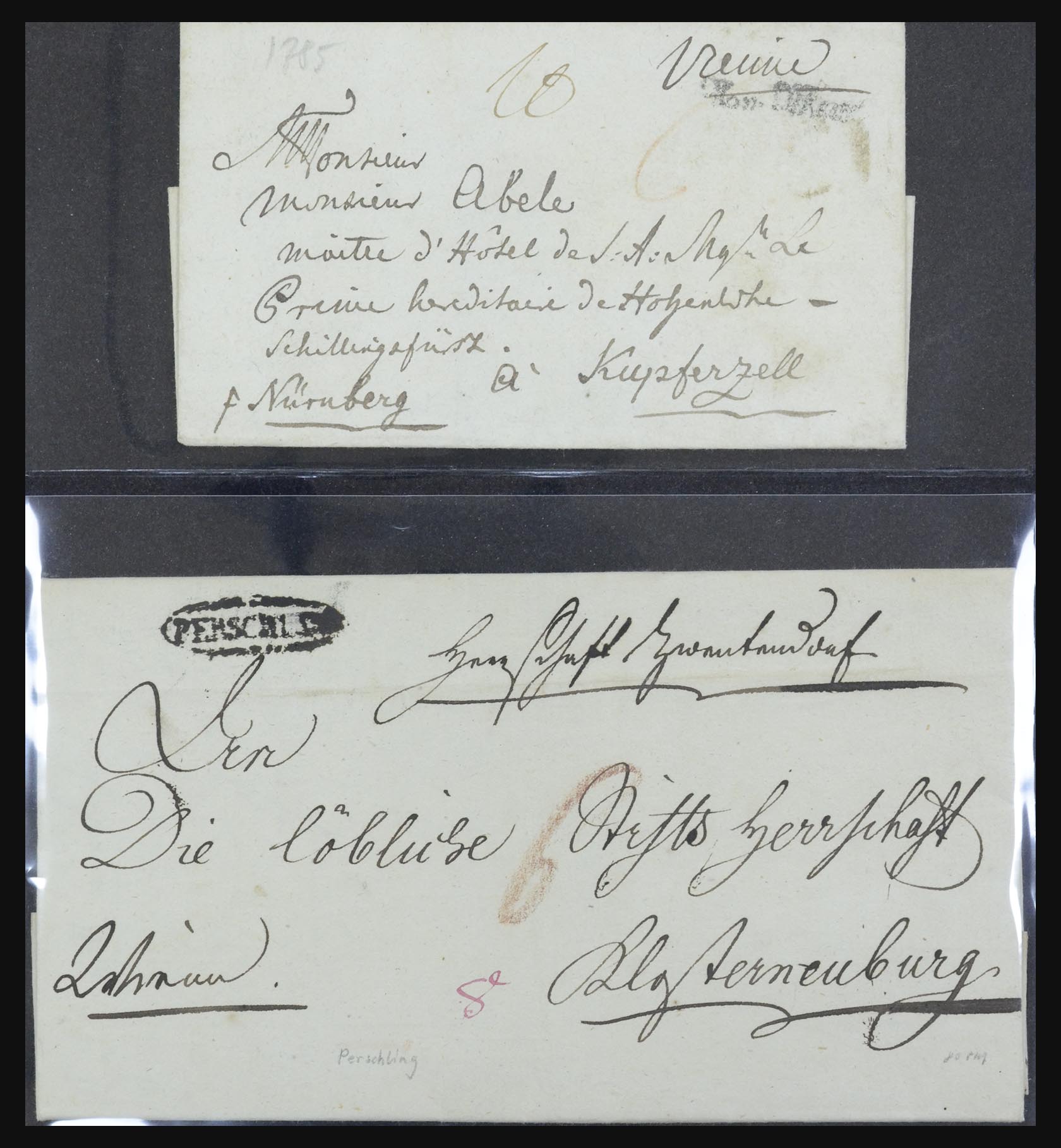 32254 0039 - 32254 Austria covers from 1800.