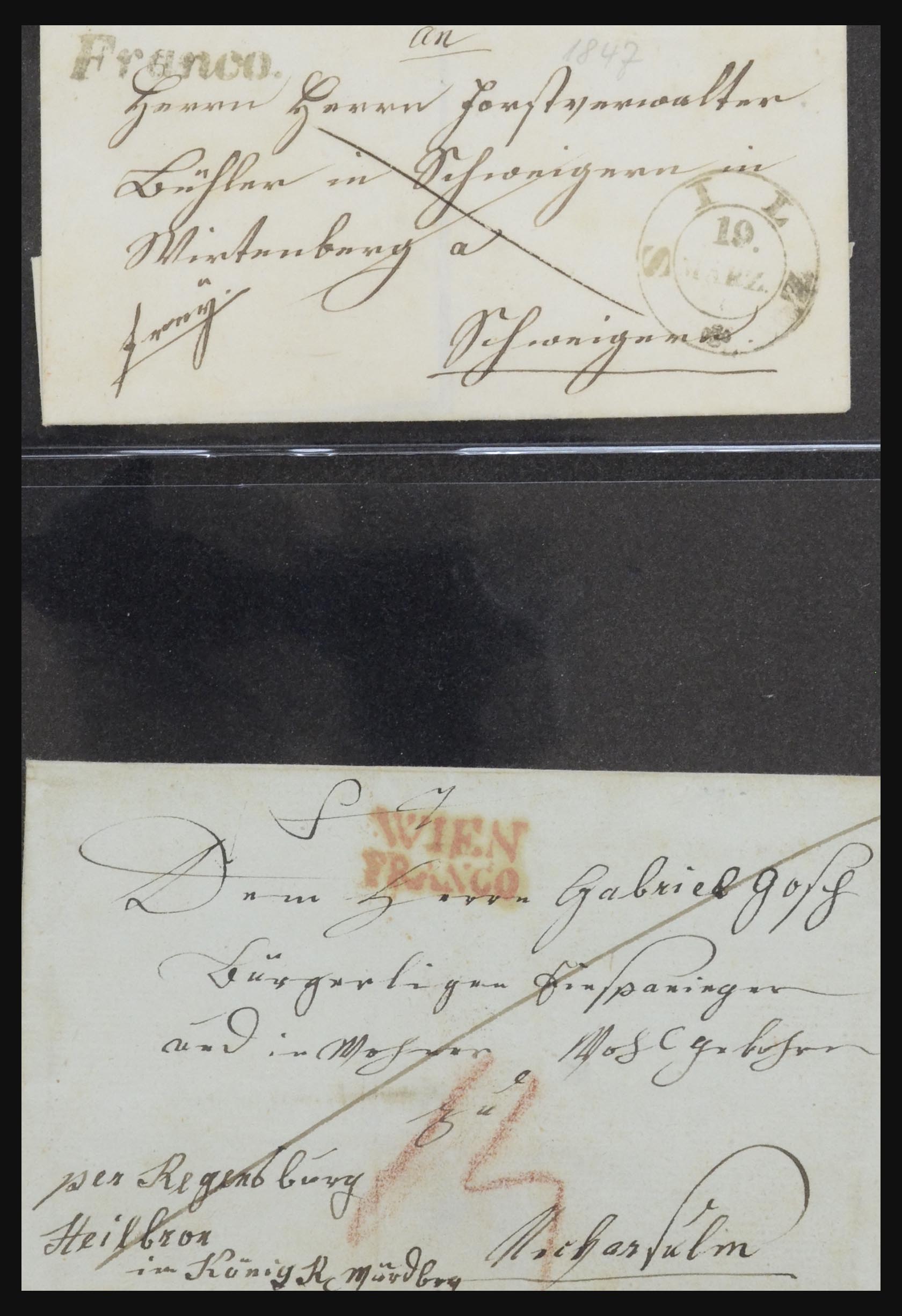 32254 0059 - 32254 Austria covers from 1800.