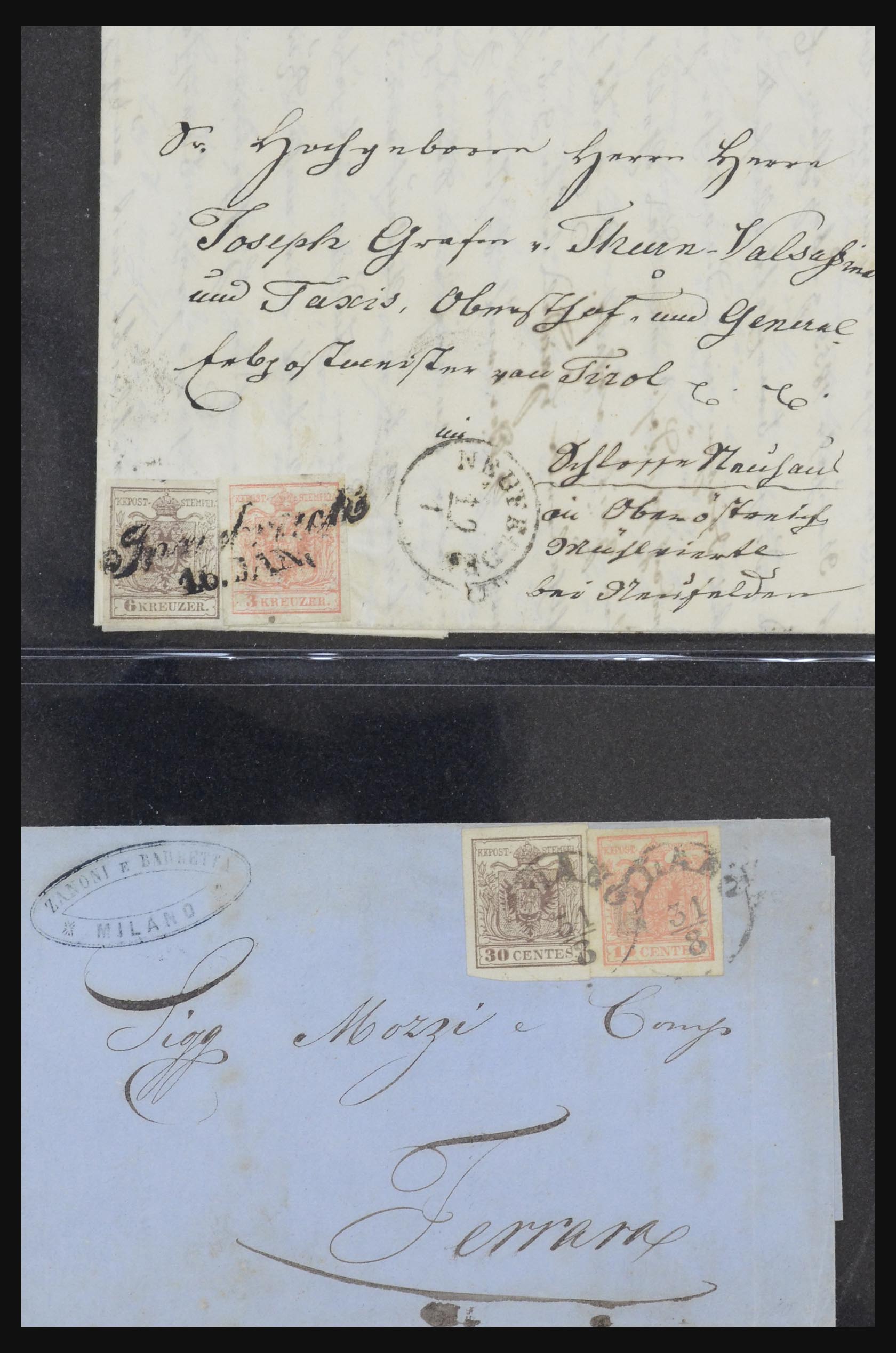 32254 0087 - 32254 Oostenrijk brieven vanaf 1800.