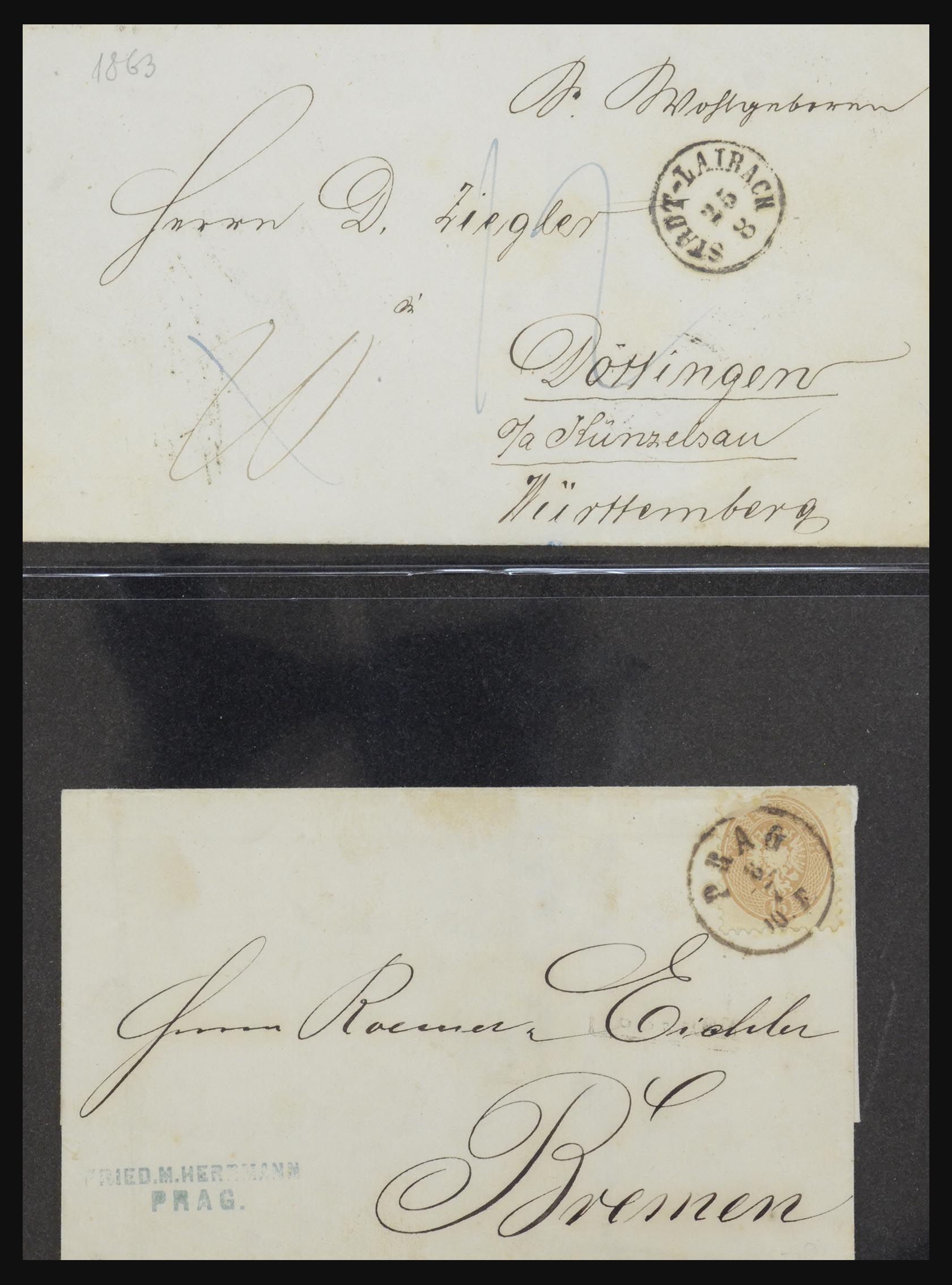 32254 0099 - 32254 Oostenrijk brieven vanaf 1800.