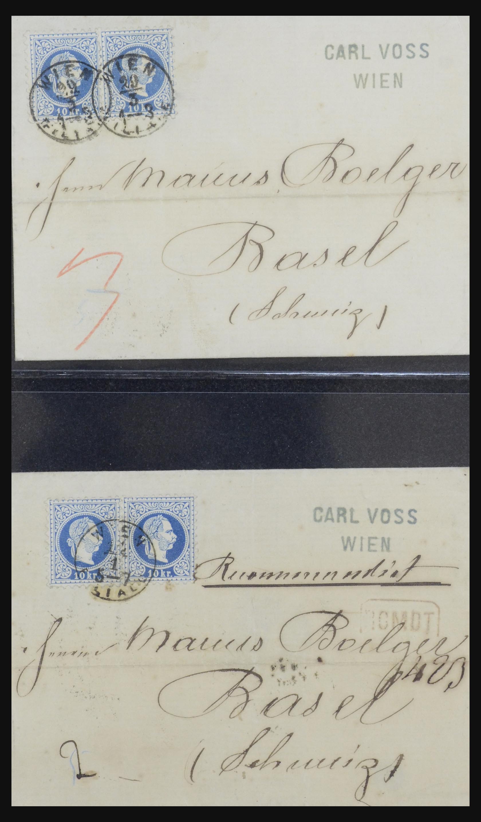 32254 0121 - 32254 Oostenrijk brieven vanaf 1800.