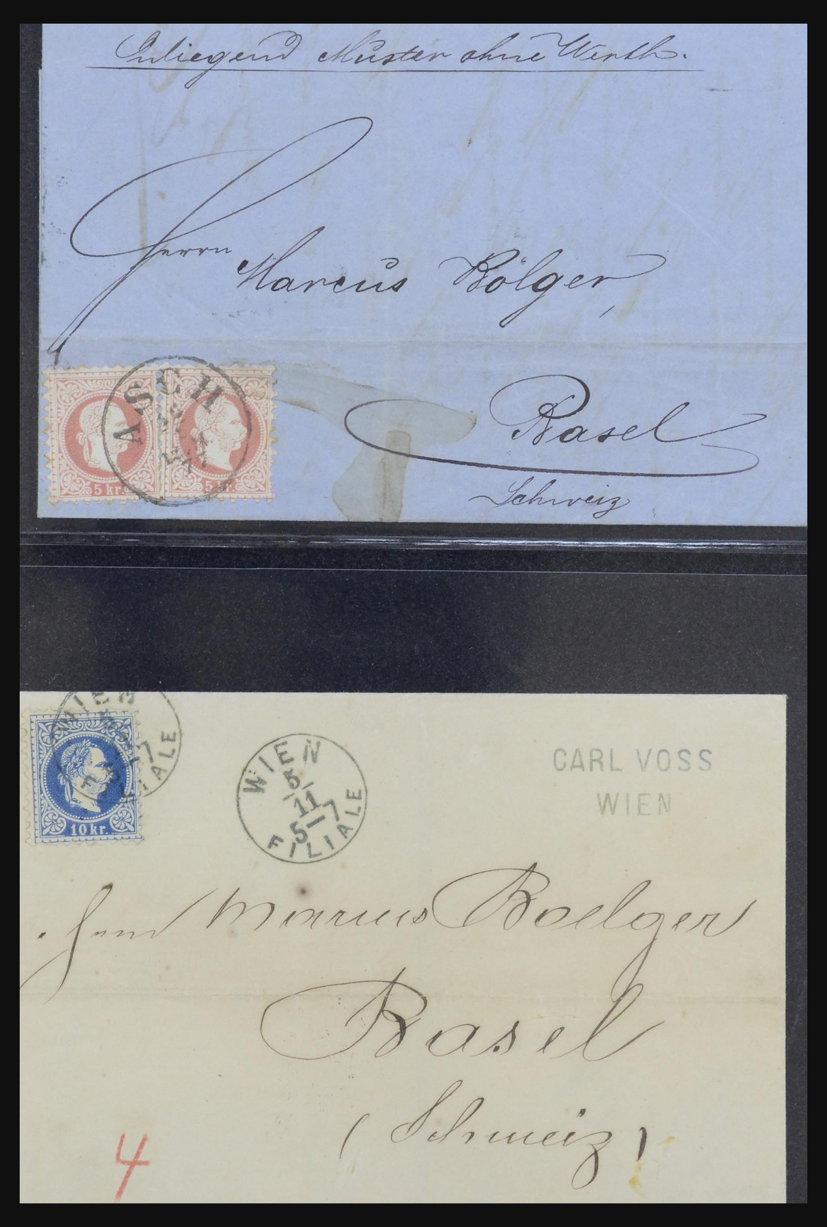 32254 0123 - 32254 Oostenrijk brieven vanaf 1800.
