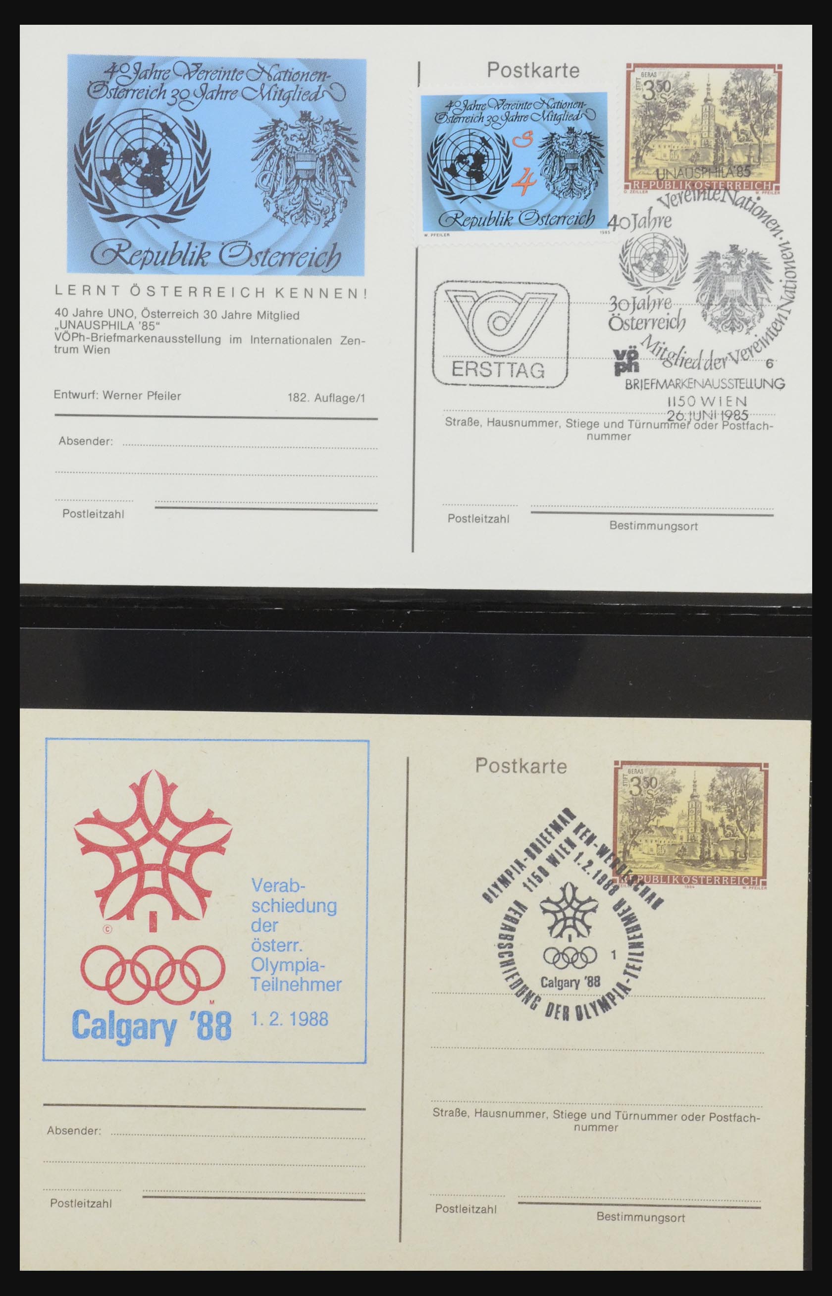 32254 1711 - 32254 Austria covers from 1800.