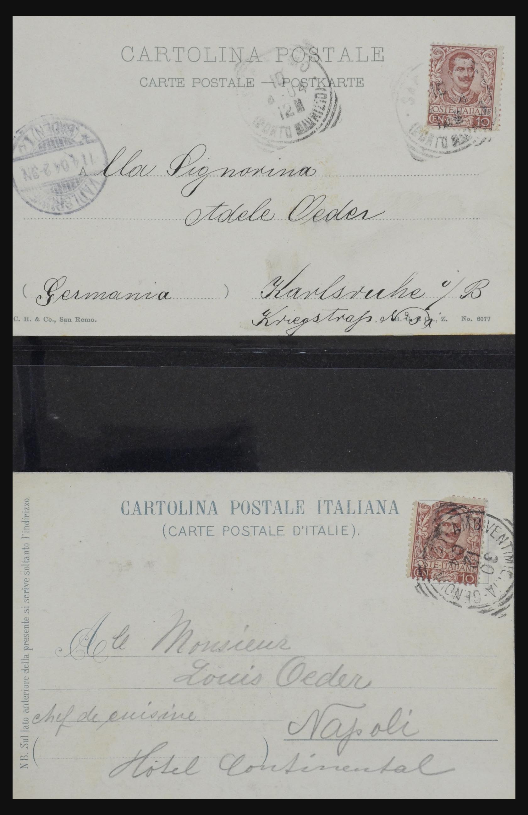 32255 0010 - 32255 Italy cards 1900-1945.