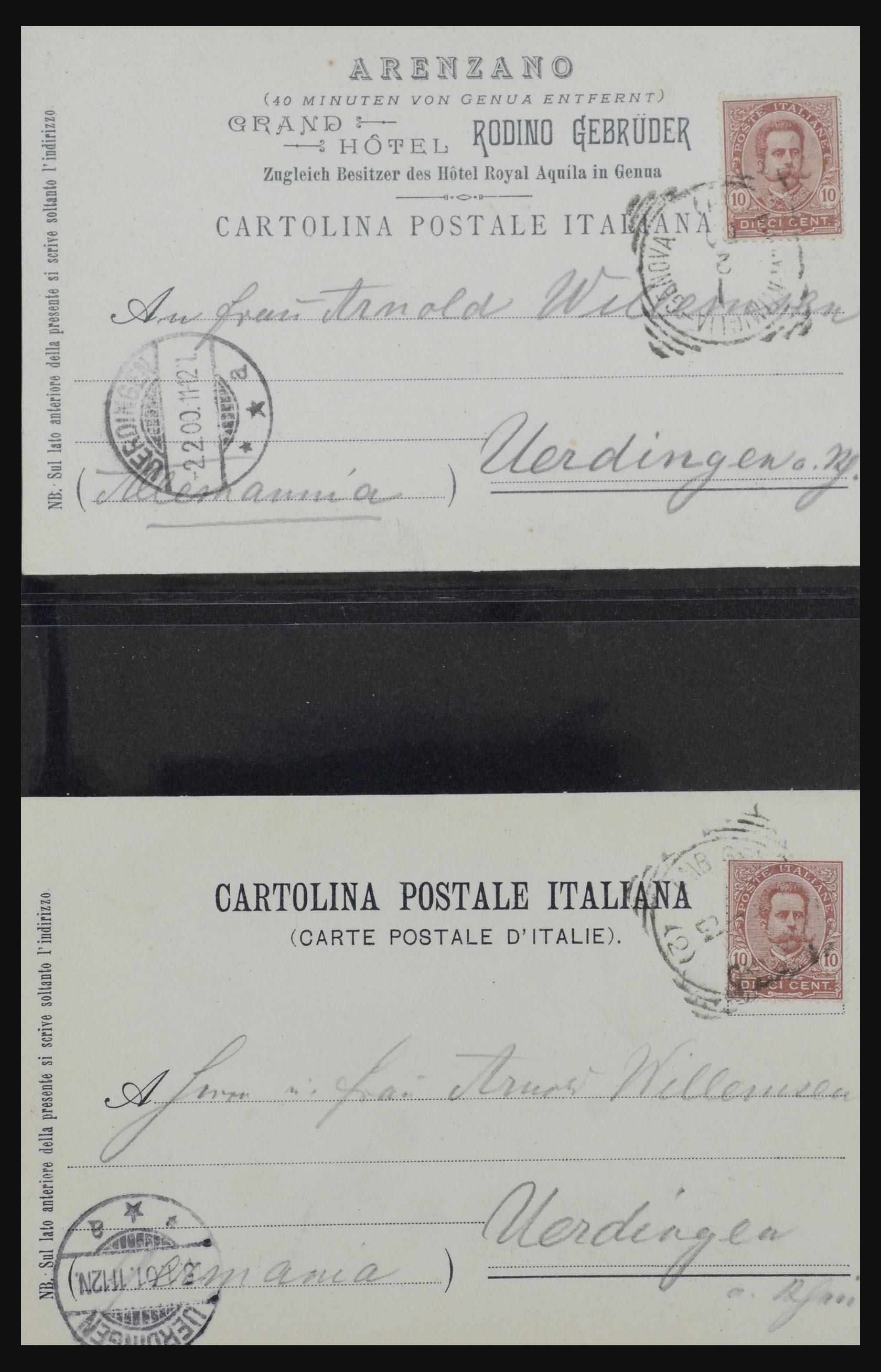 32255 0028 - 32255 Italy cards 1900-1945.