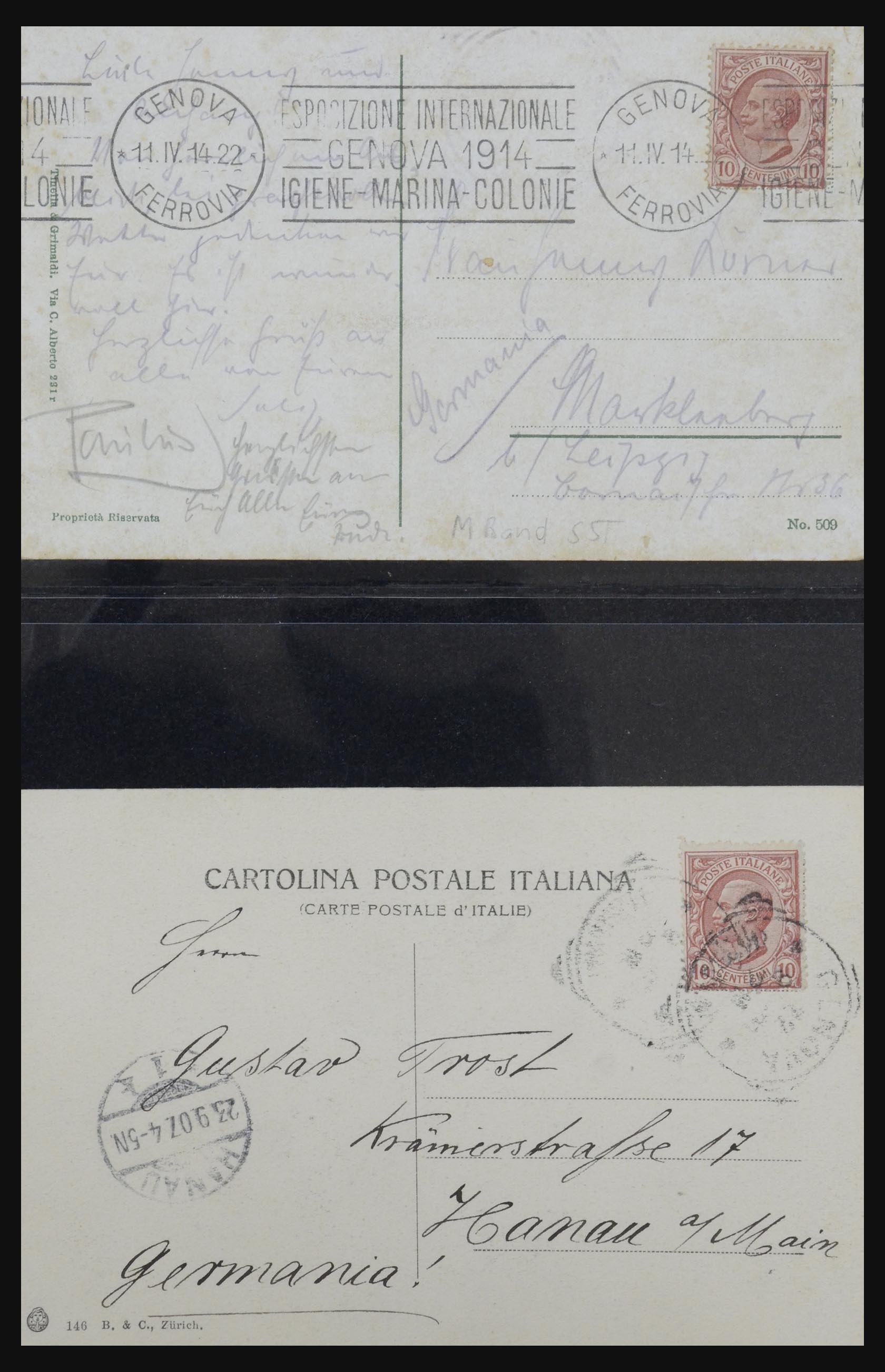 32255 0069 - 32255 Italy cards 1900-1945.