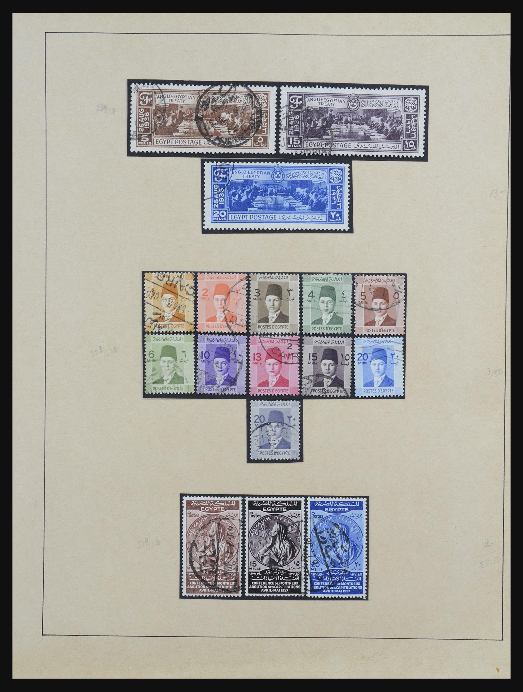 32267 022 - 32267 Egypte 1867-1963.
