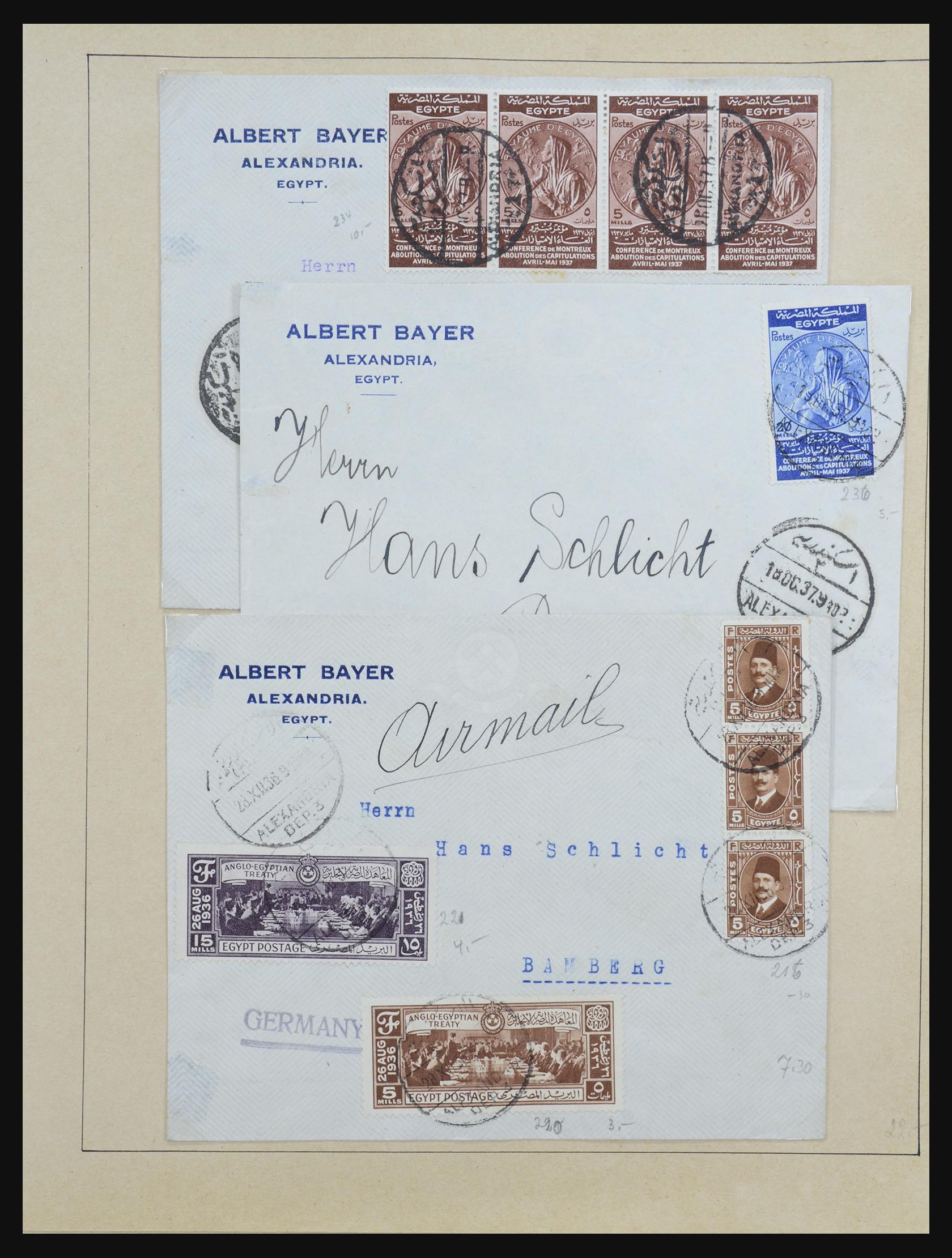 32267 024 - 32267 Egypte 1867-1963.