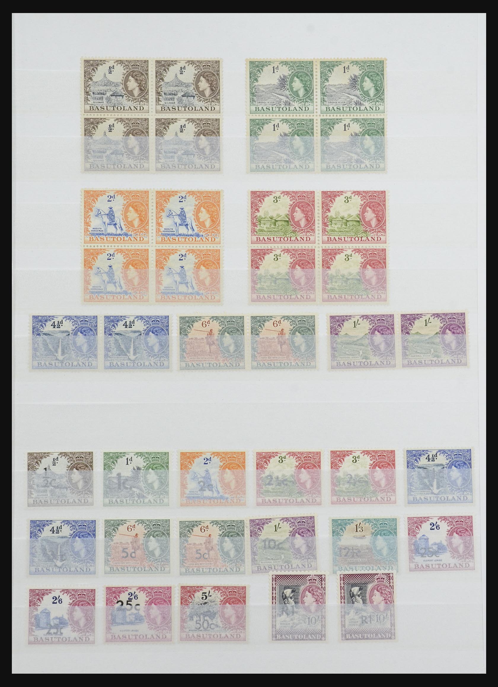 32273 005 - 32273 Basutoland 1933-1966.