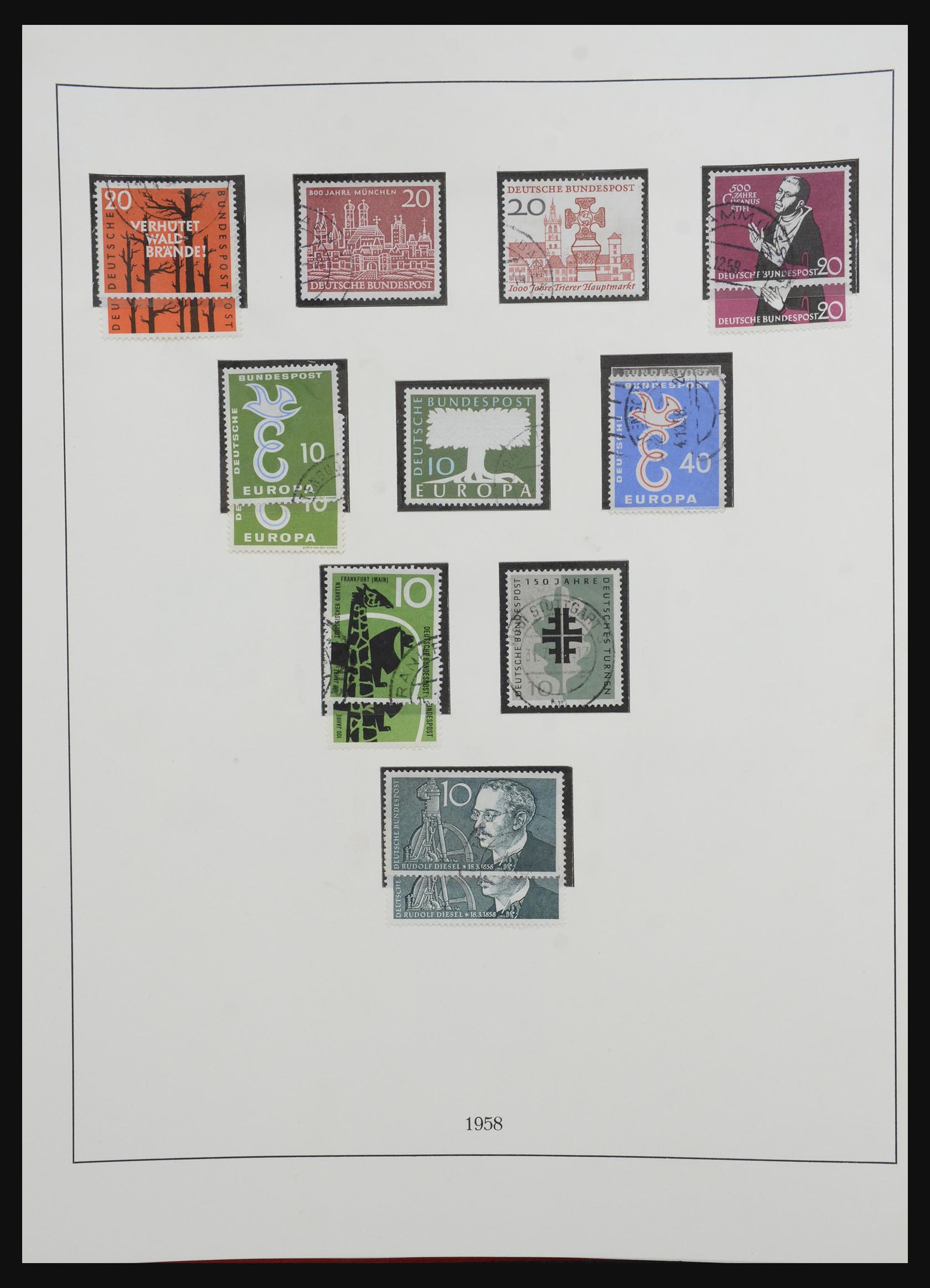32283 014 - 32283 Bundespost 1949-2003.