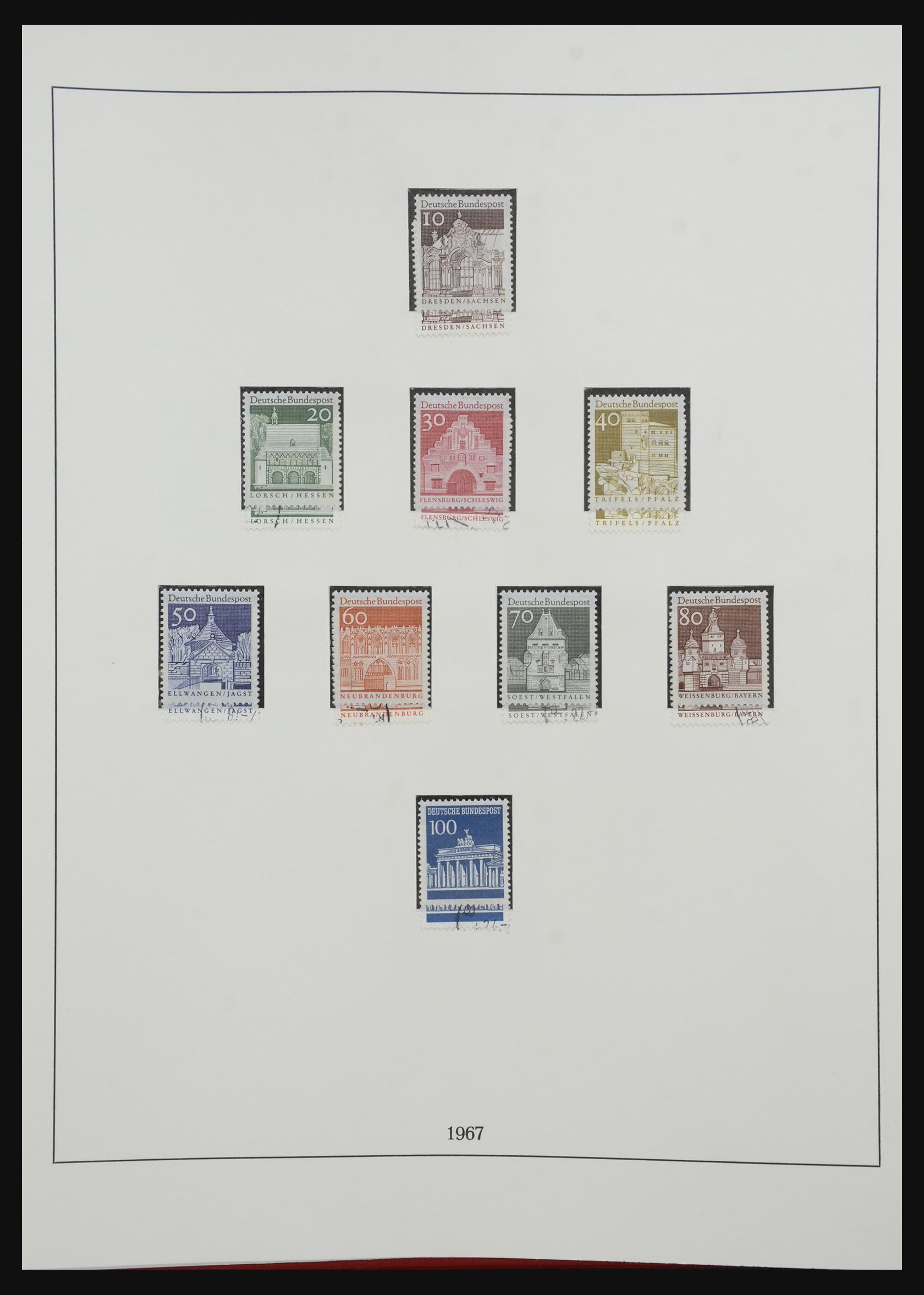 32283 037 - 32283 Bundespost 1949-2003.