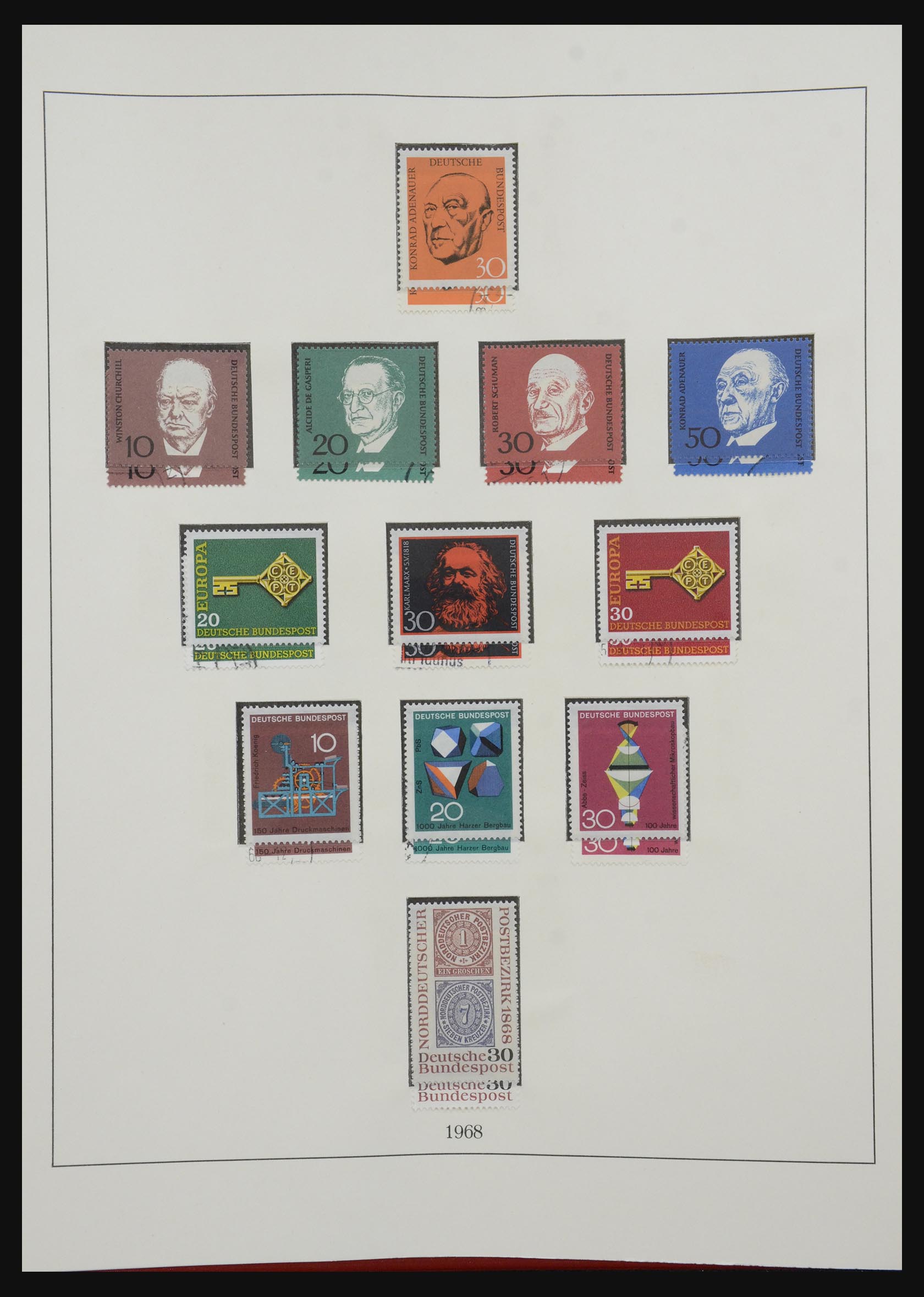 32283 040 - 32283 Bundespost 1949-2003.