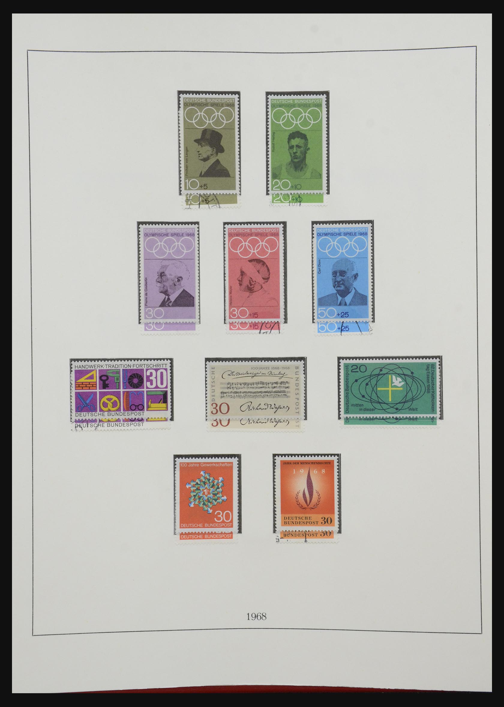32283 042 - 32283 Bundespost 1949-2003.
